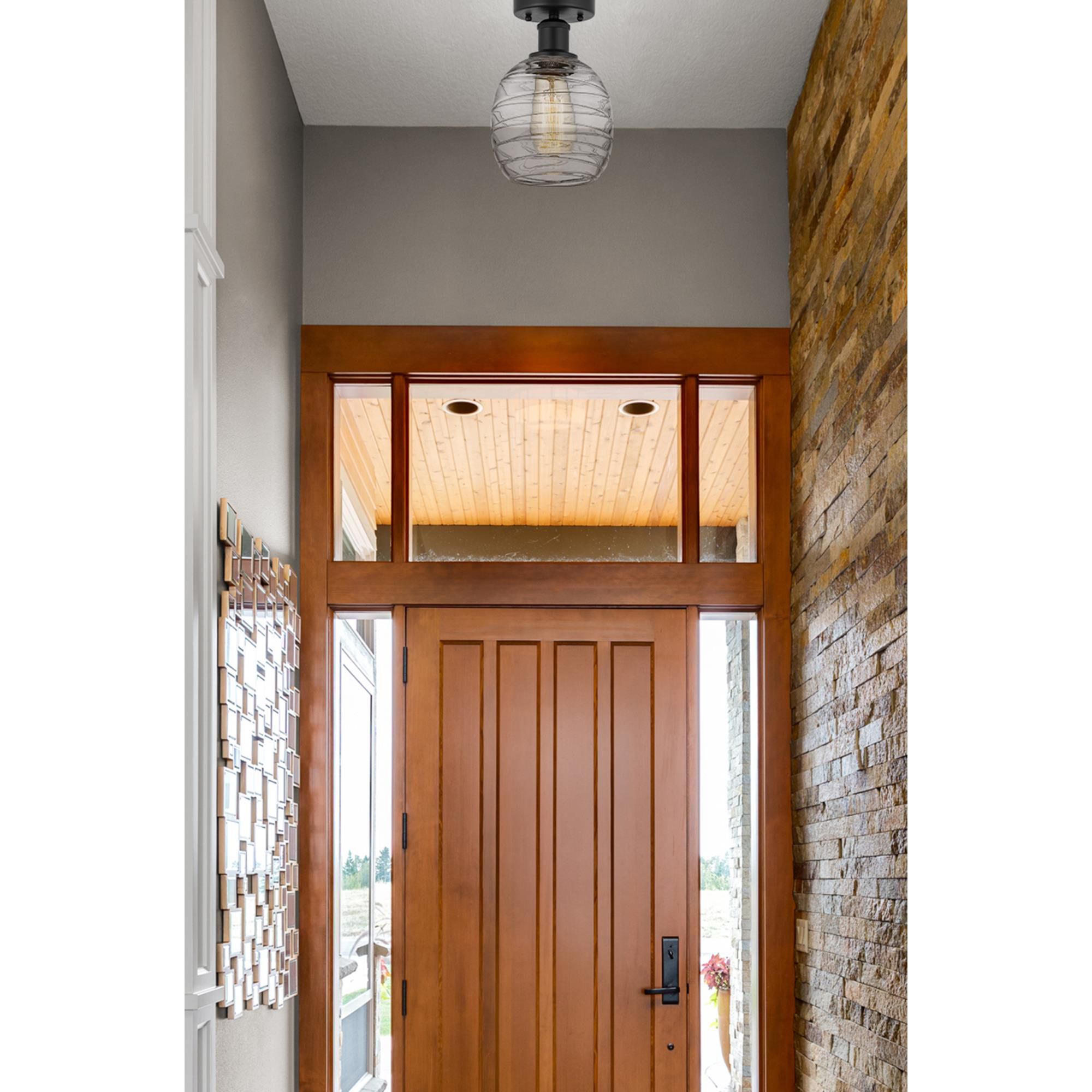 Bruno Marashlian Belfast 6 Inch 1 Light Semi Flush Mount by Innovations Lighting