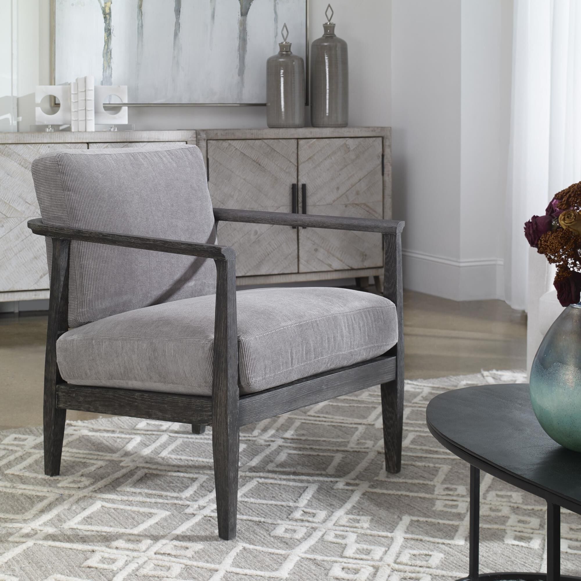 Brunei Accent Chair by Uttermost