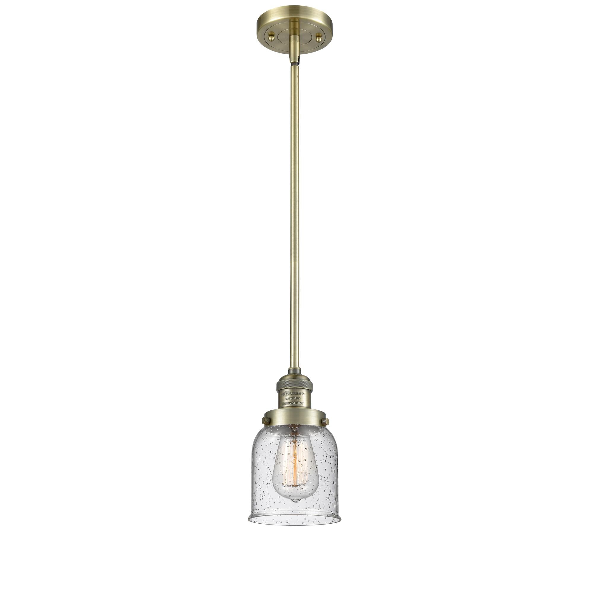 Bruno Marashlian Small Bell 5 Inch Mini Pendant by Innovations Lighting