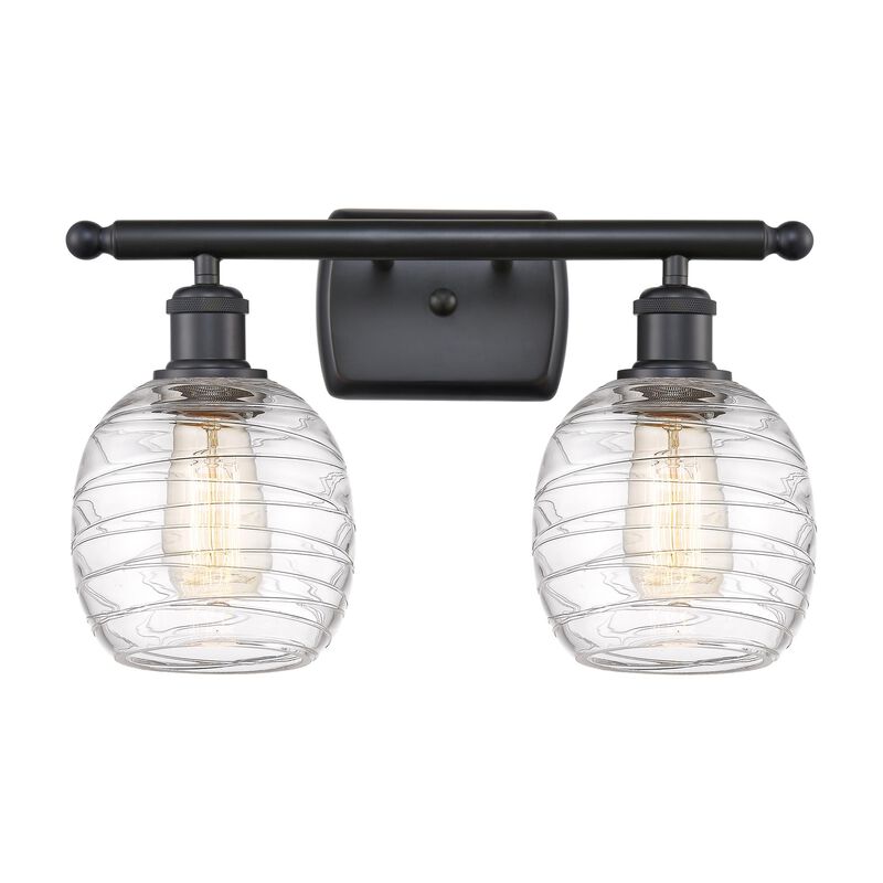 Bruno Marashlian Belfast 16 Inch 2 Light Bath Vanity Light by Innovations Lighting