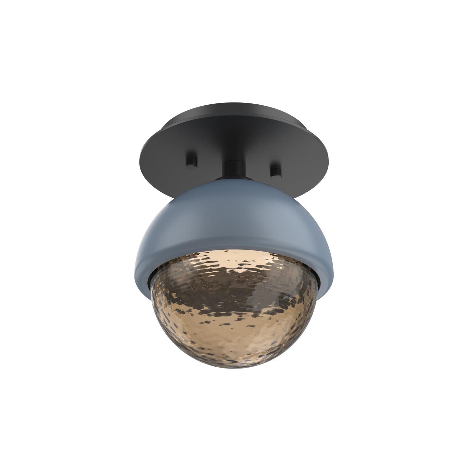 Levi Wilson Cabochon 6 Inch Flush Mount by Hammerton Studio