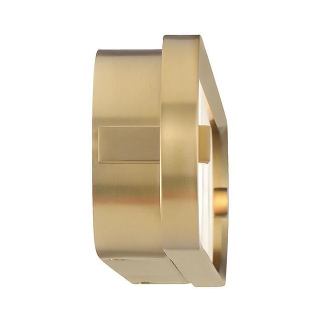 Shown in Gold finish and Alabaster glass