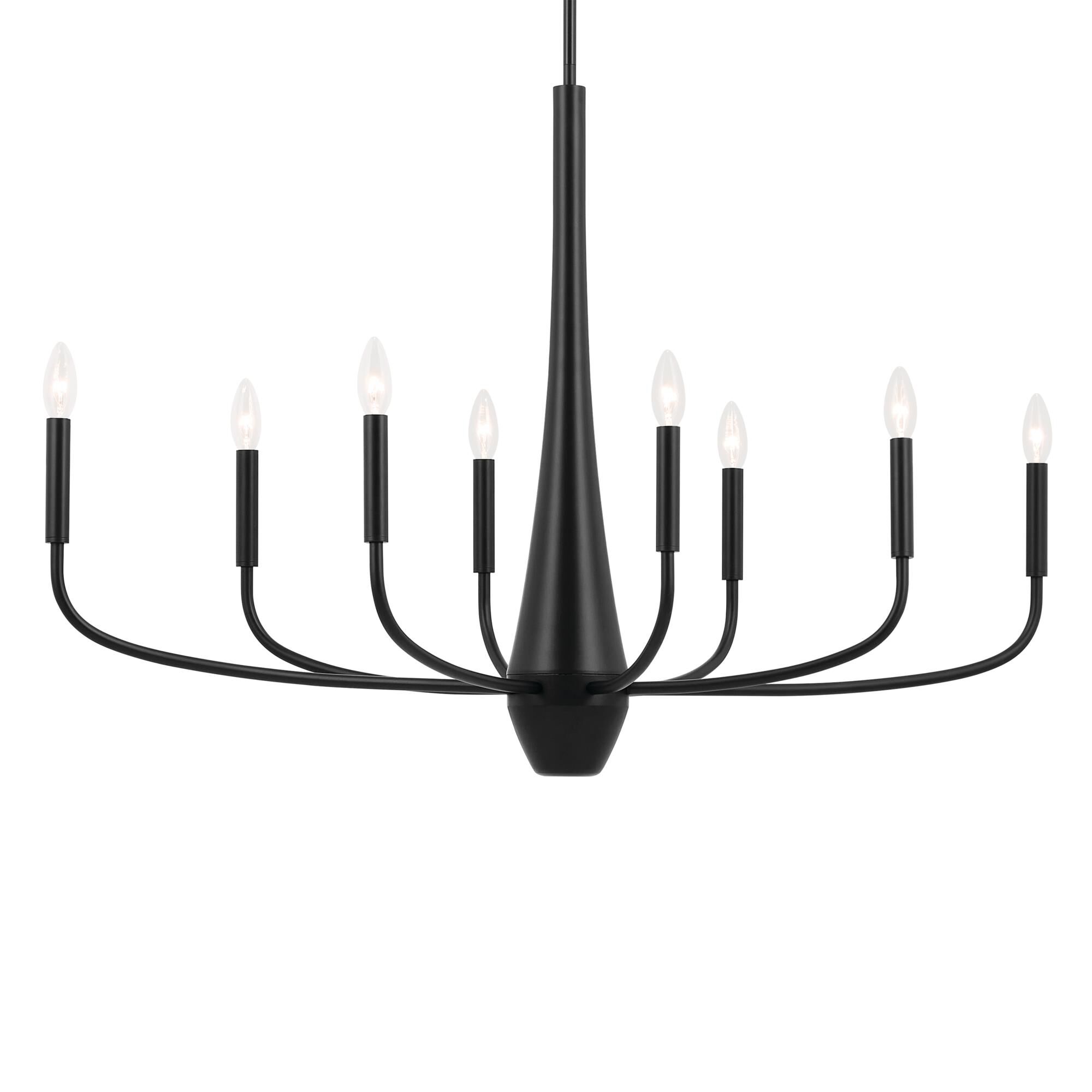 Shown in Black finish