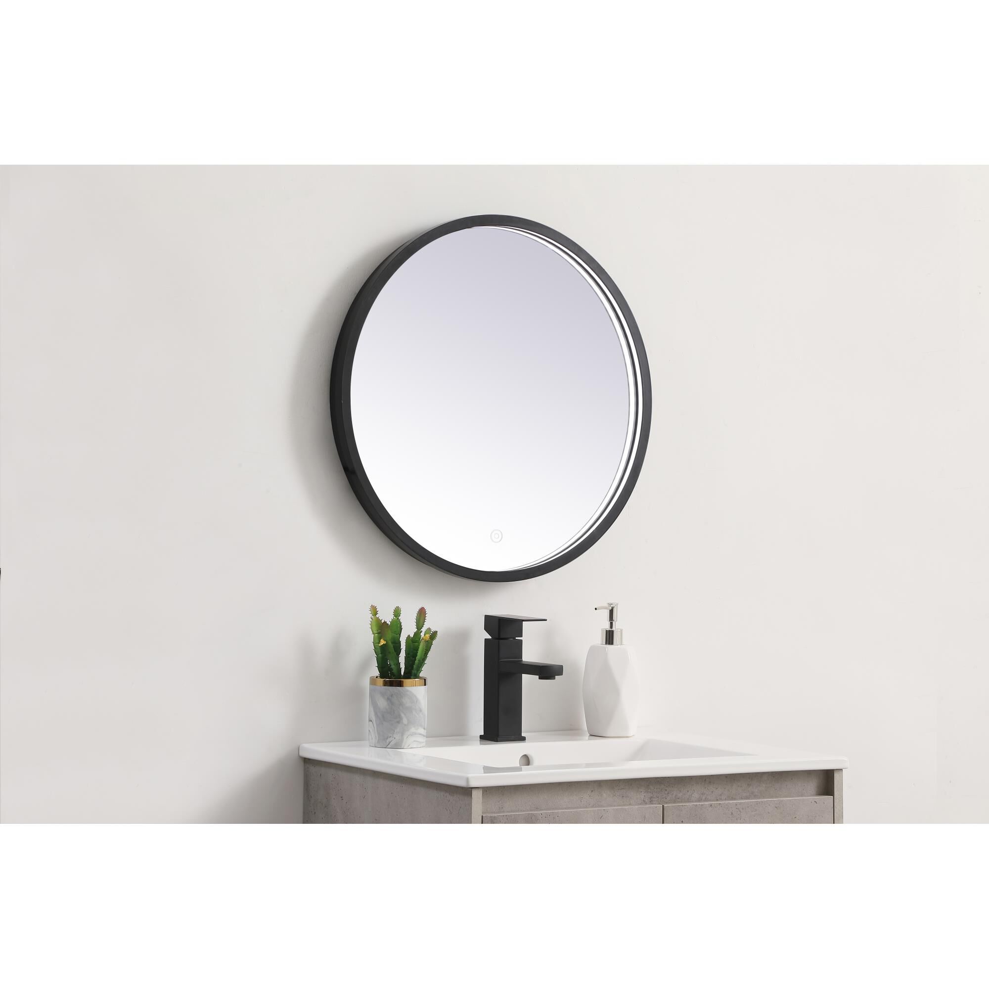 Pier LED Lighted Mirror by Elegant Decor