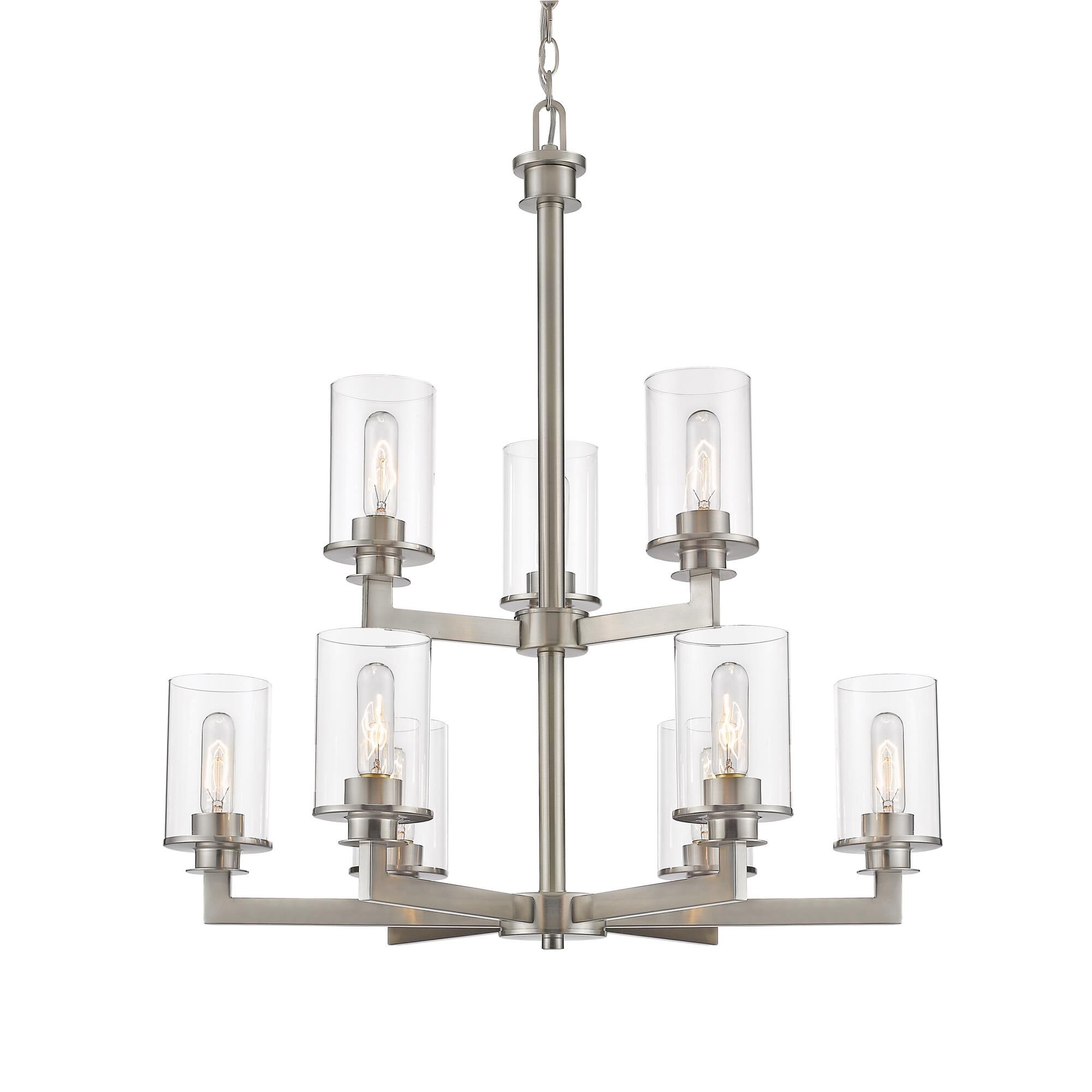 Savannah 29 Inch 9 Light Chandelier by Z-Lite