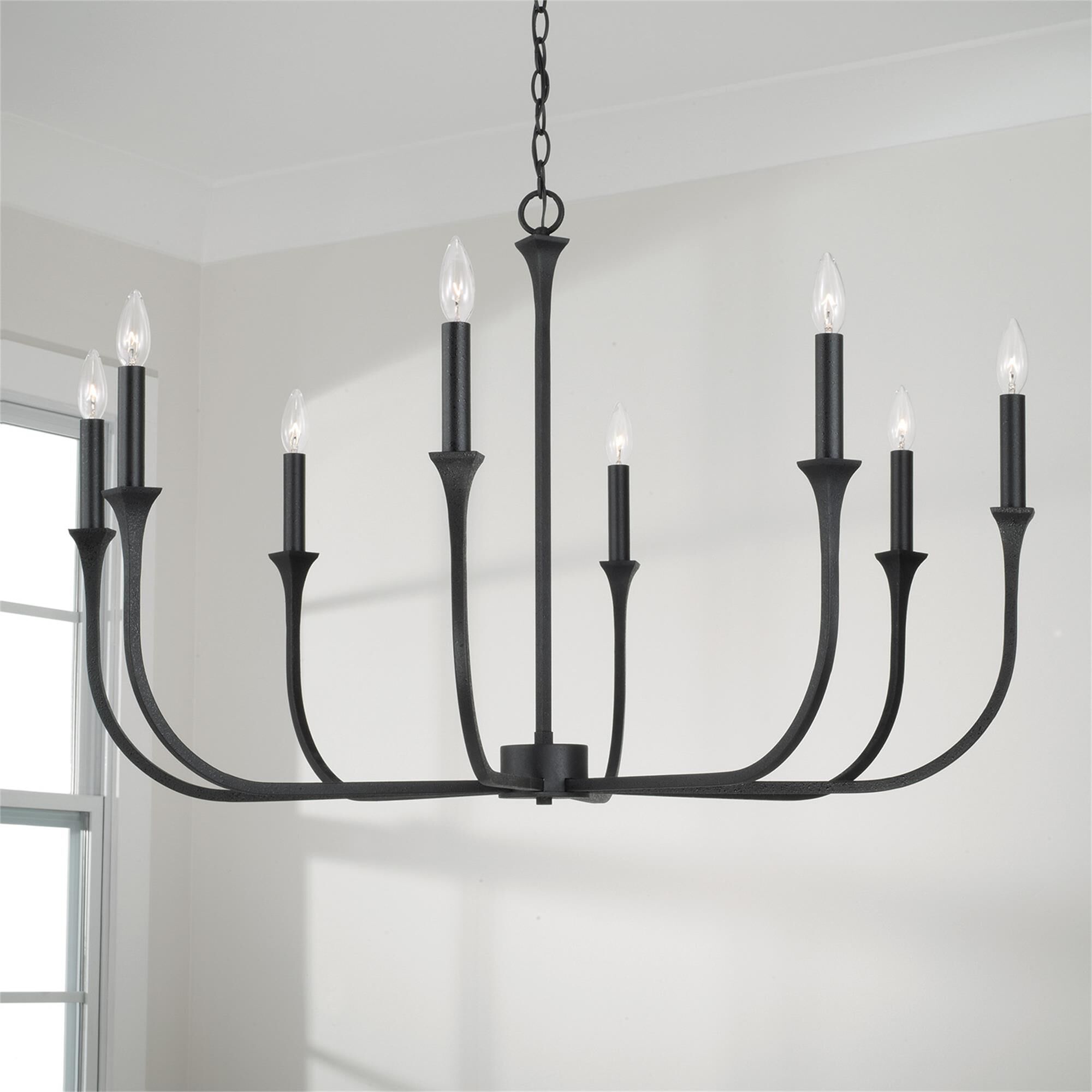 Shown in Black Iron finish