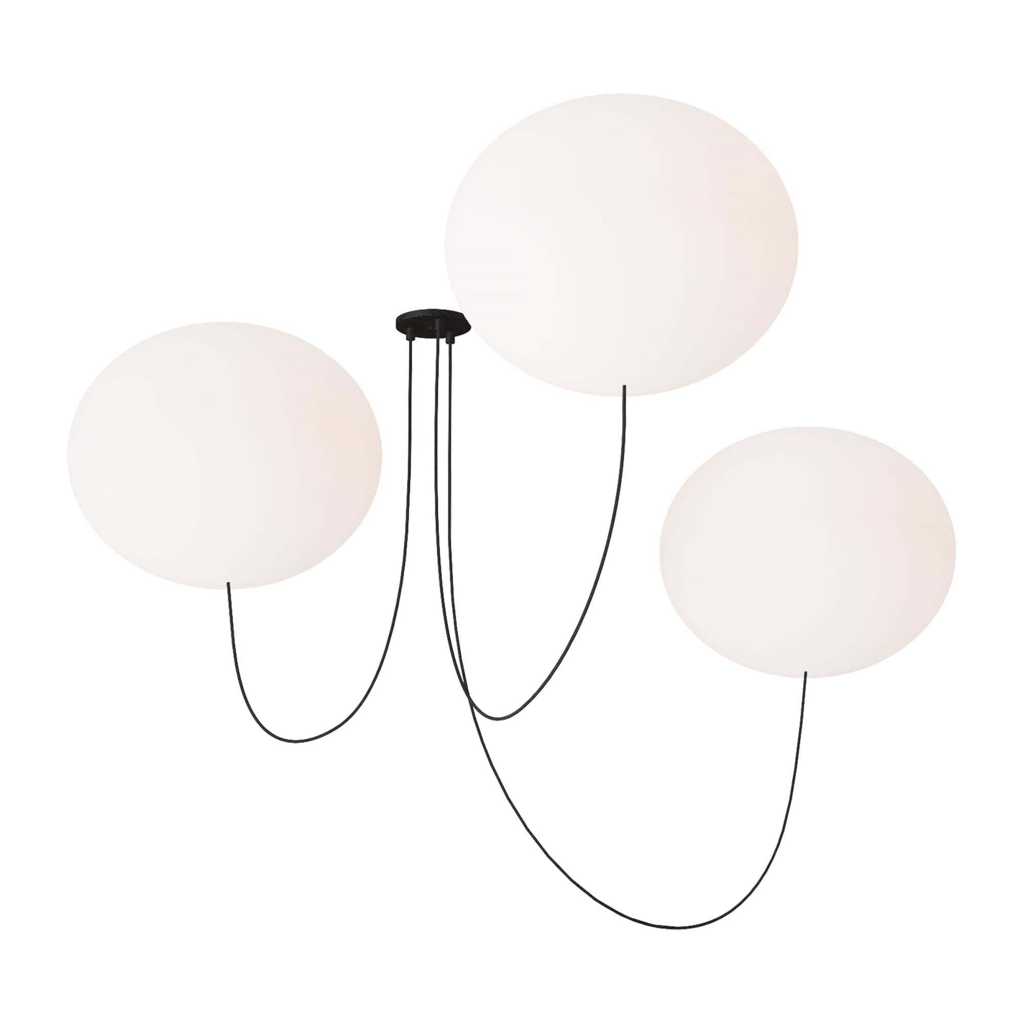 Peter Bristol Helium 53 Inch Chandelier by Visual Comfort Modern Collection