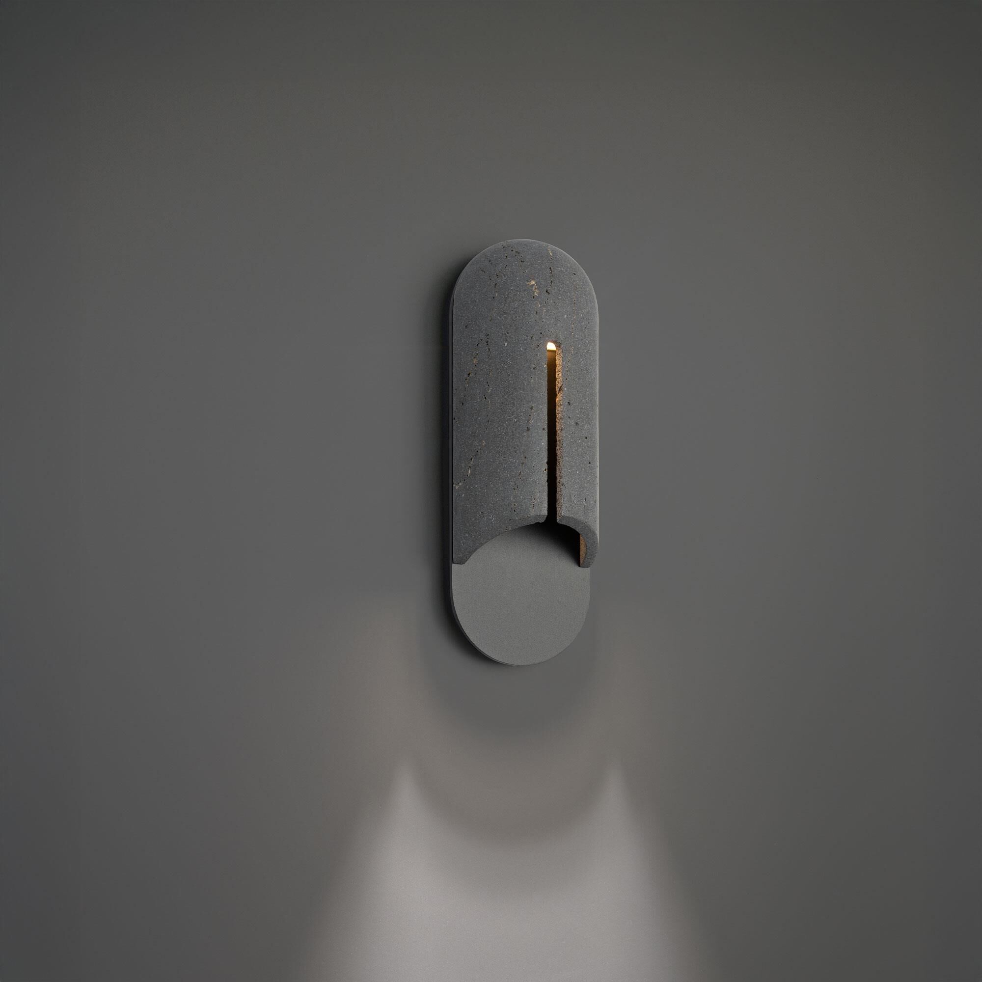 Shown in Basalt Stone and Black finish