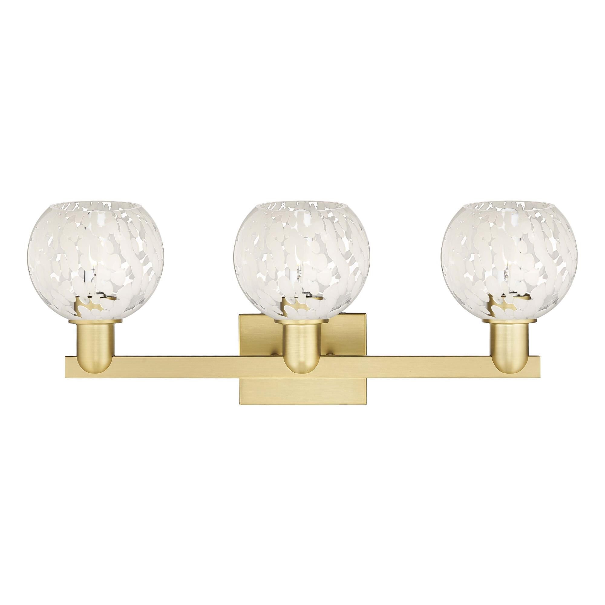 Bruno Marashlian White Mouchette 25 Inch Bath Vanity Light by Innovations Lighting