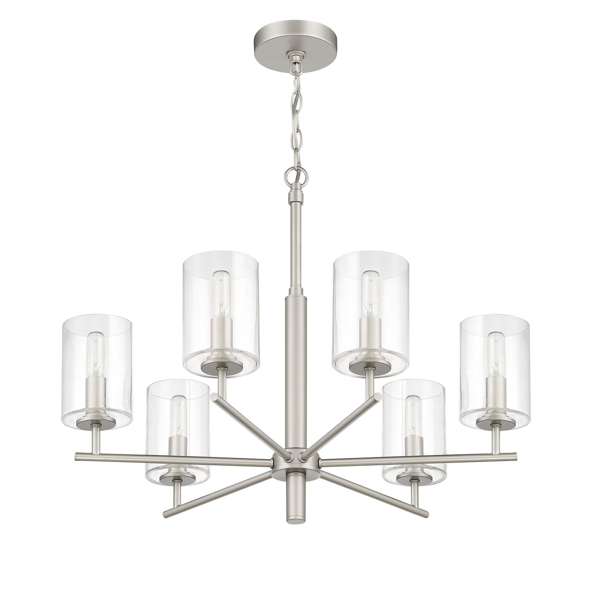 Shown in Satin Nickel finish