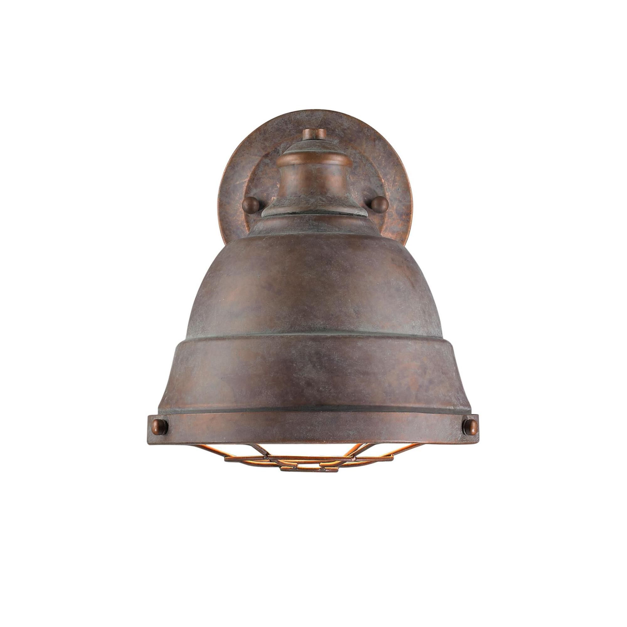 Shown in Copper Patina finish and Copper Patina shade