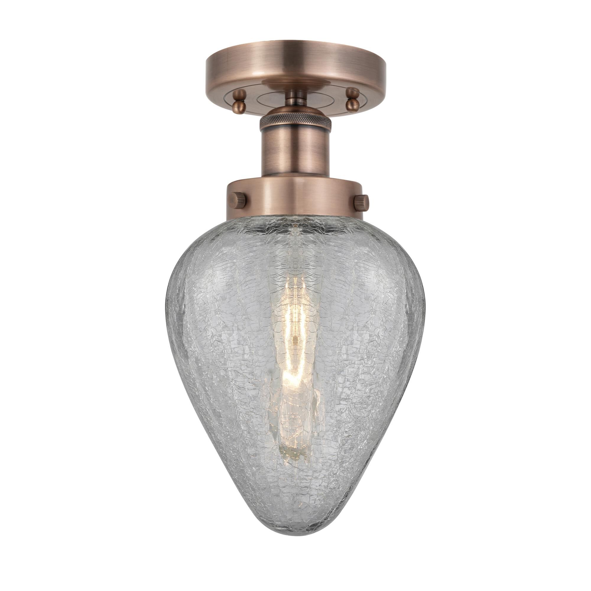 Bruno Marashlian Geneseo 6 Inch 1 Light Semi Flush Mount by Innovations Lighting