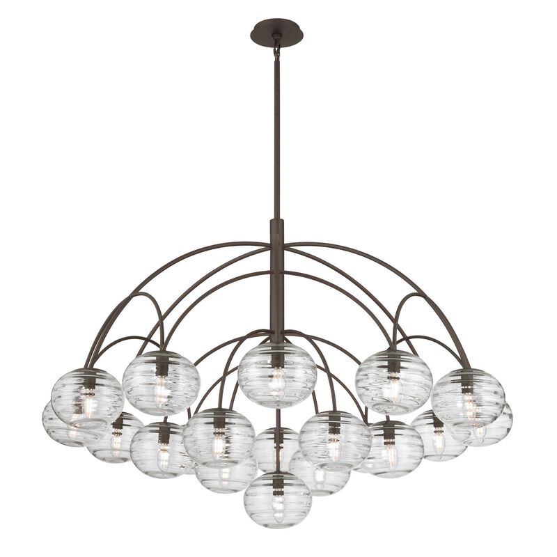Lenora 48 Inch Chandelier by Metropolitan Lighting