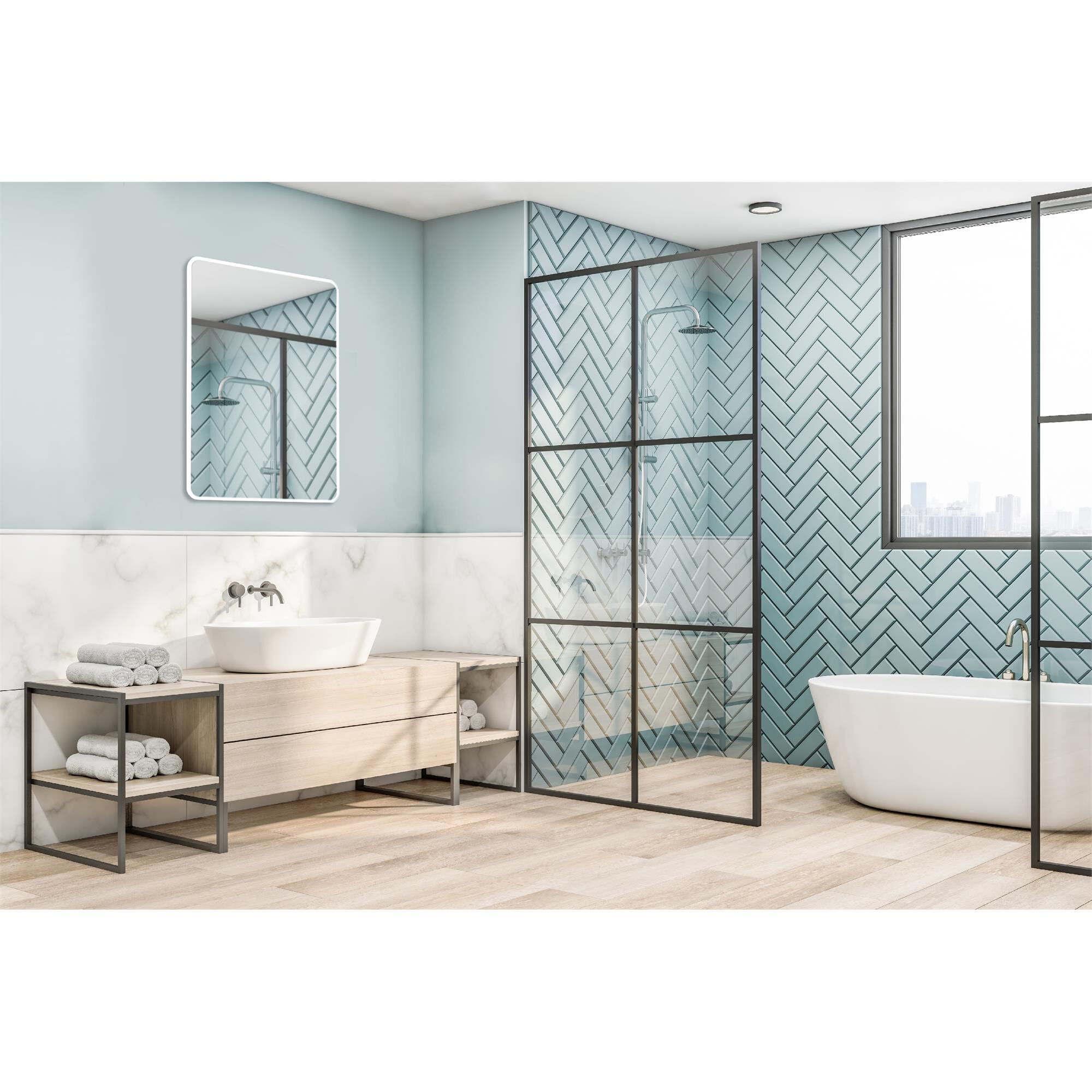 Reflections 32 Inch LED Lighted Mirror by Artcraft