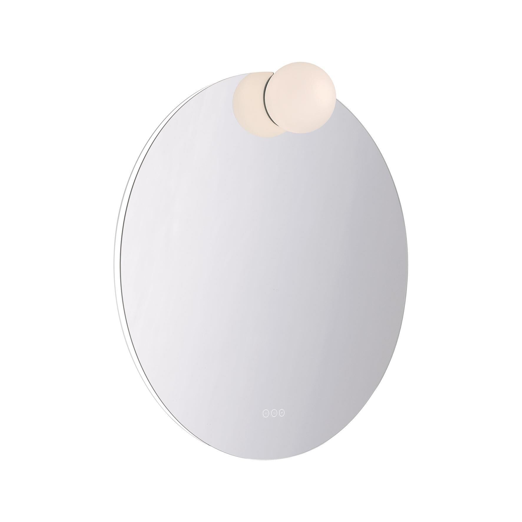 Shown in Mirror finish and Opal glass