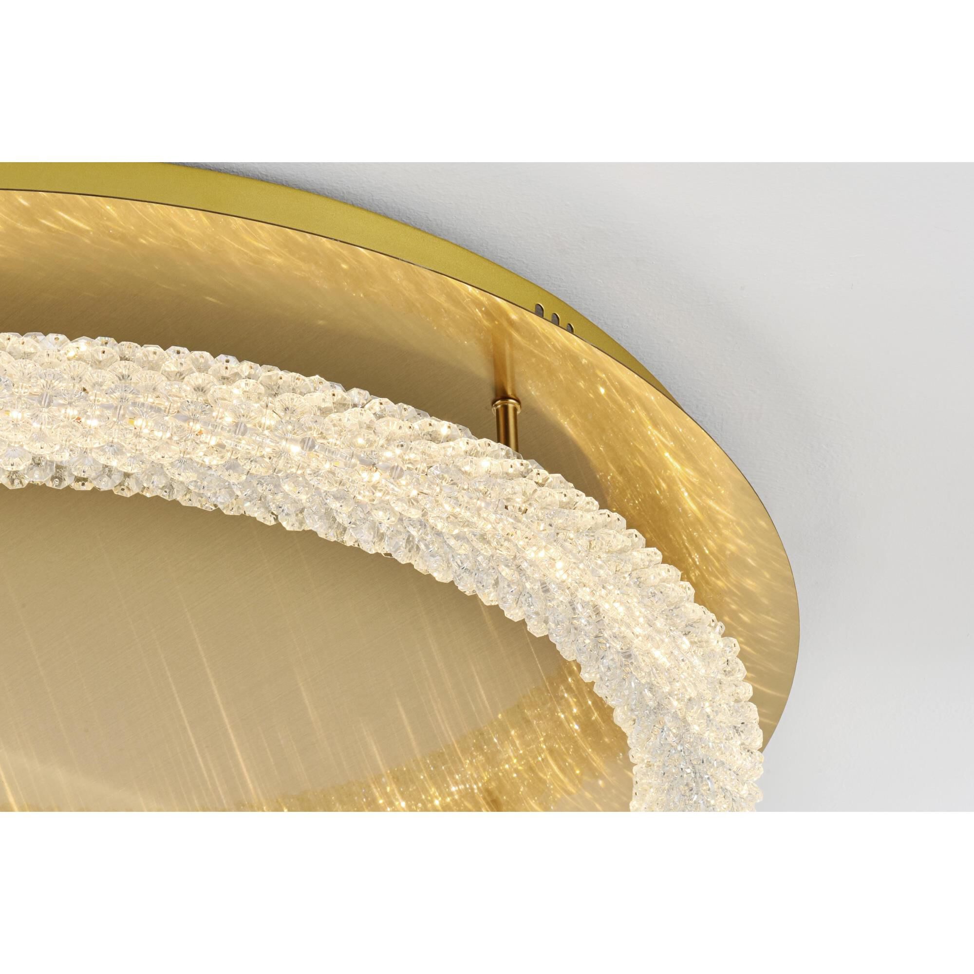 Bowen 30 Inch Flush Mount by Elegant Lighting