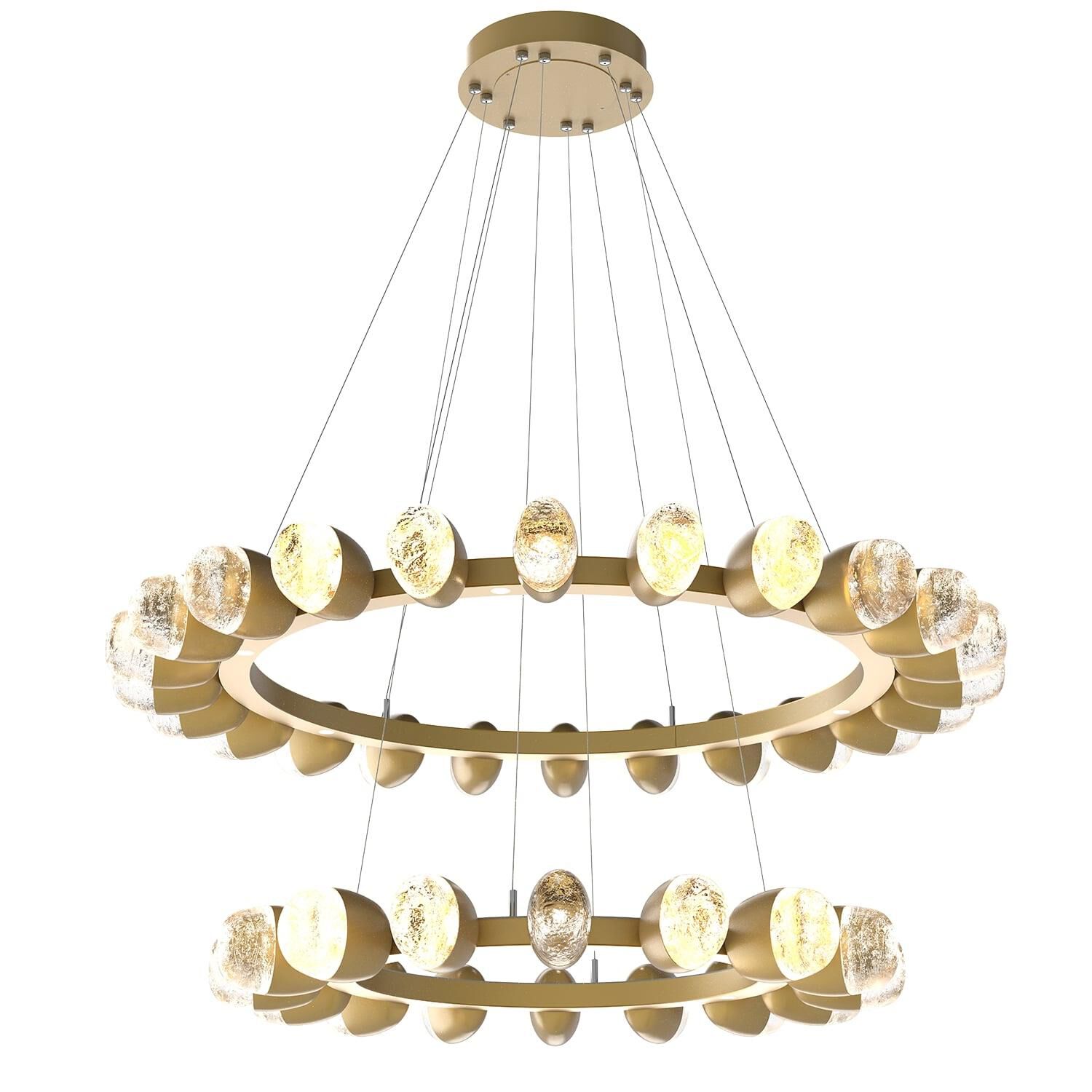 Pebble Chandelier by Hammerton Studio