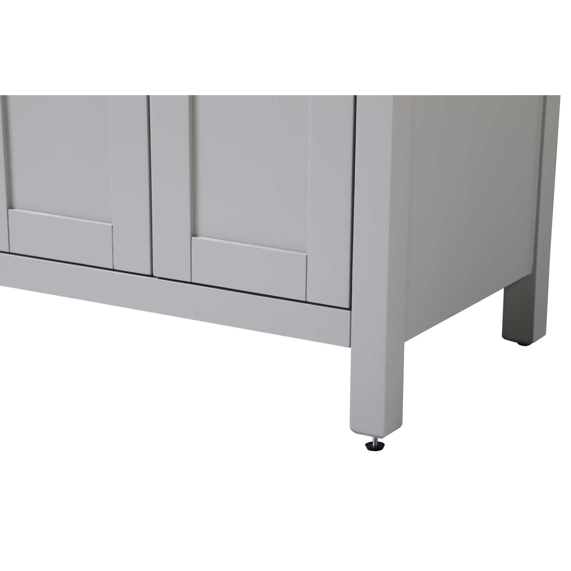 Shown in Grey finish