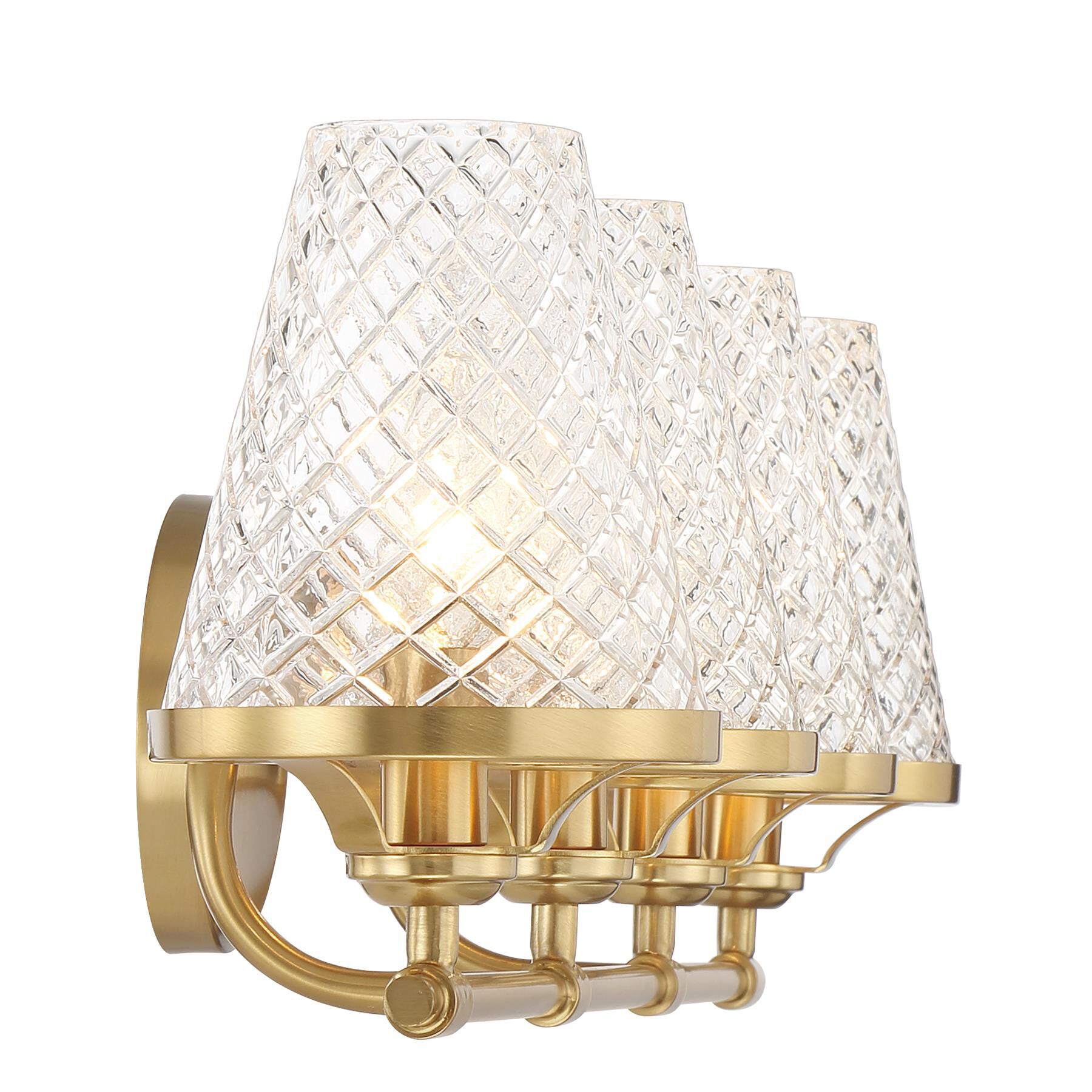 Candler 32 Inch 4 Light Bath Vanity Light by Savoy House