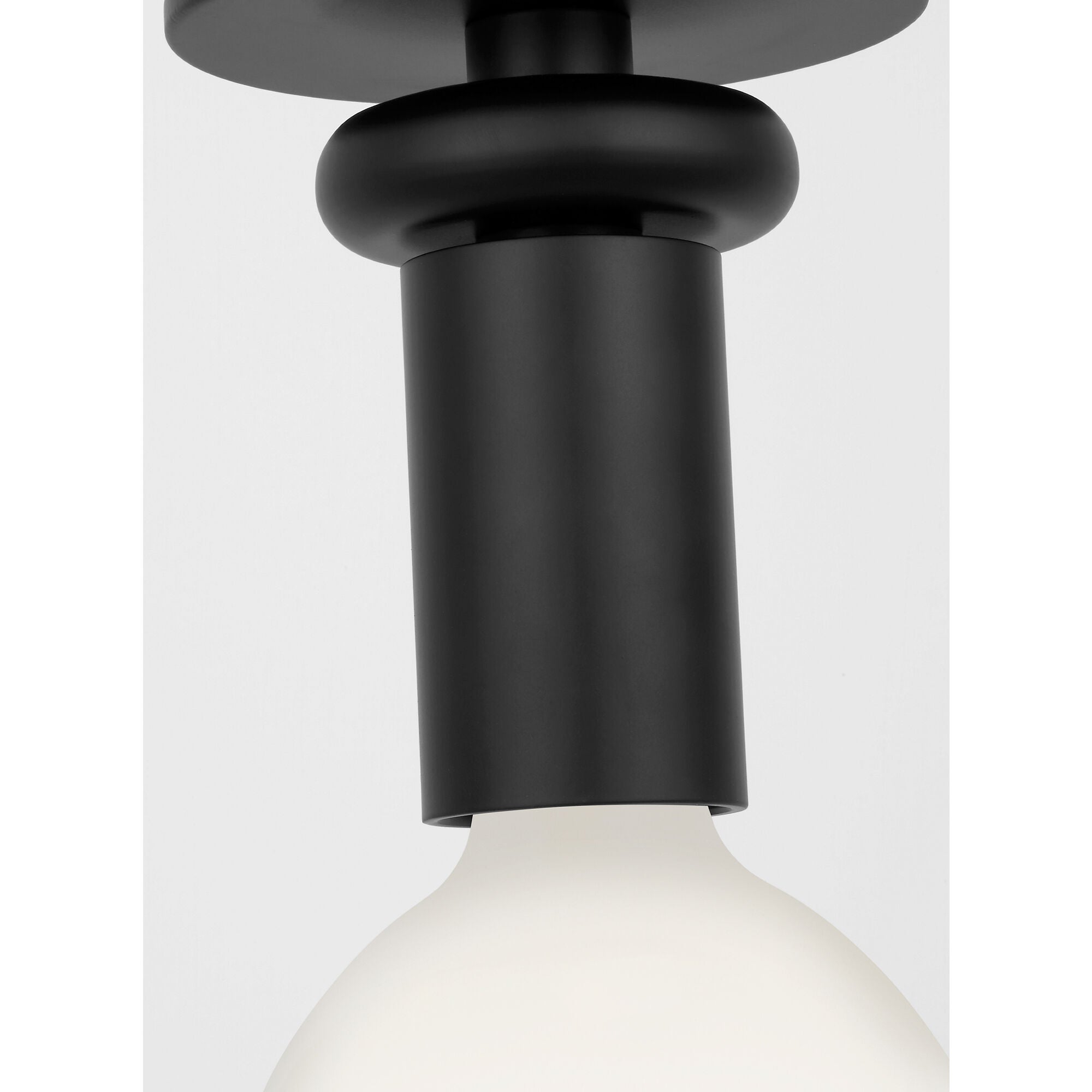 Malcolm 5 Inch Semi Flush Mount,