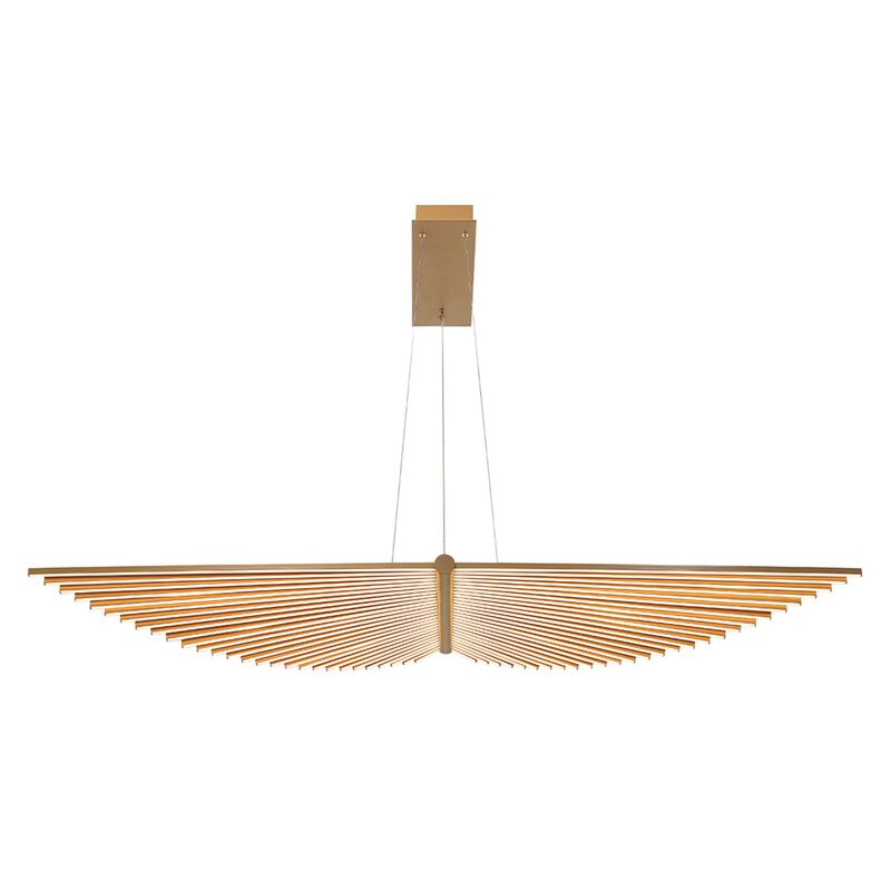 Seraph Large Linear Chandelier by Eurofase Lighting
