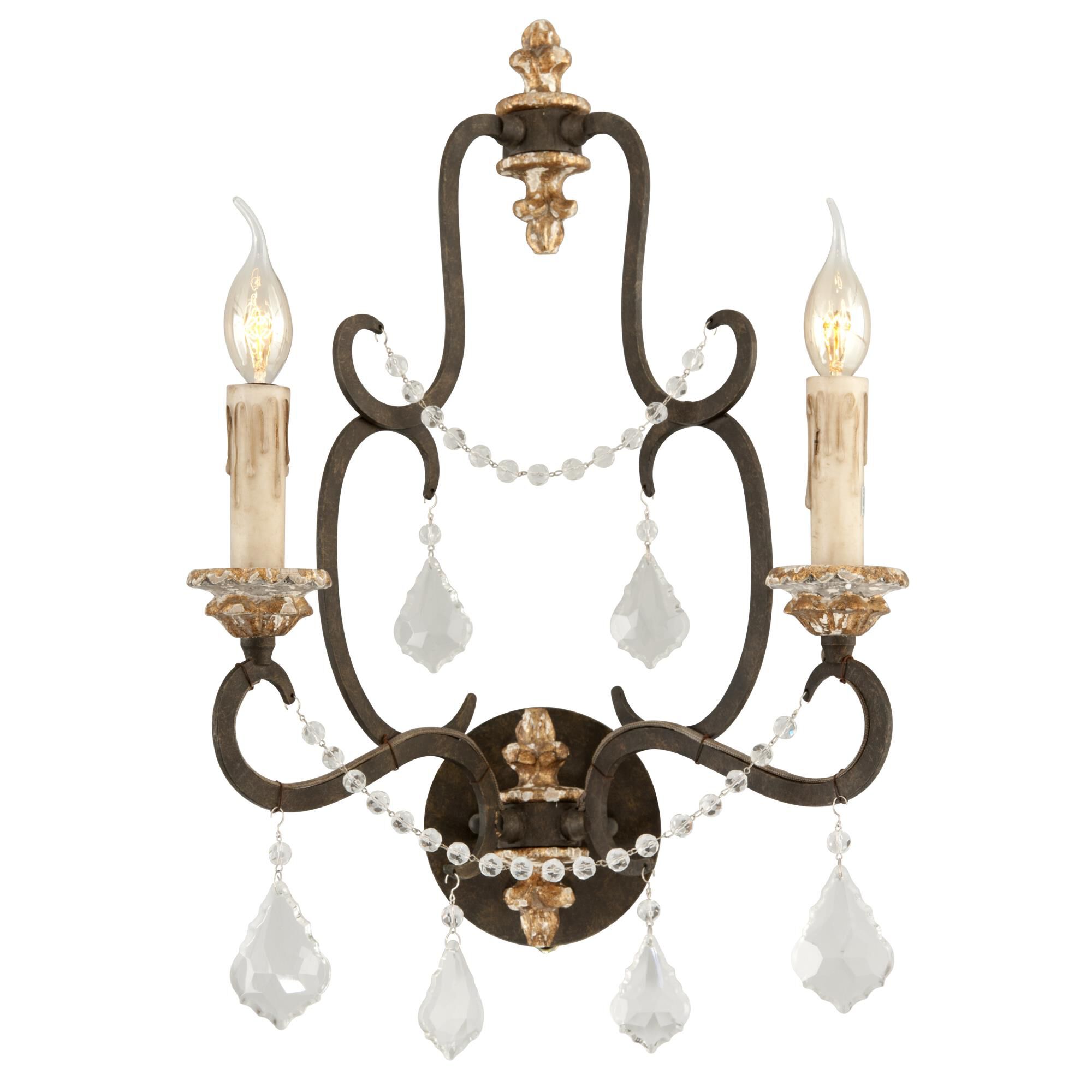 Bordeaux 14.5 Inch Wall Sconce by Troy Lighting