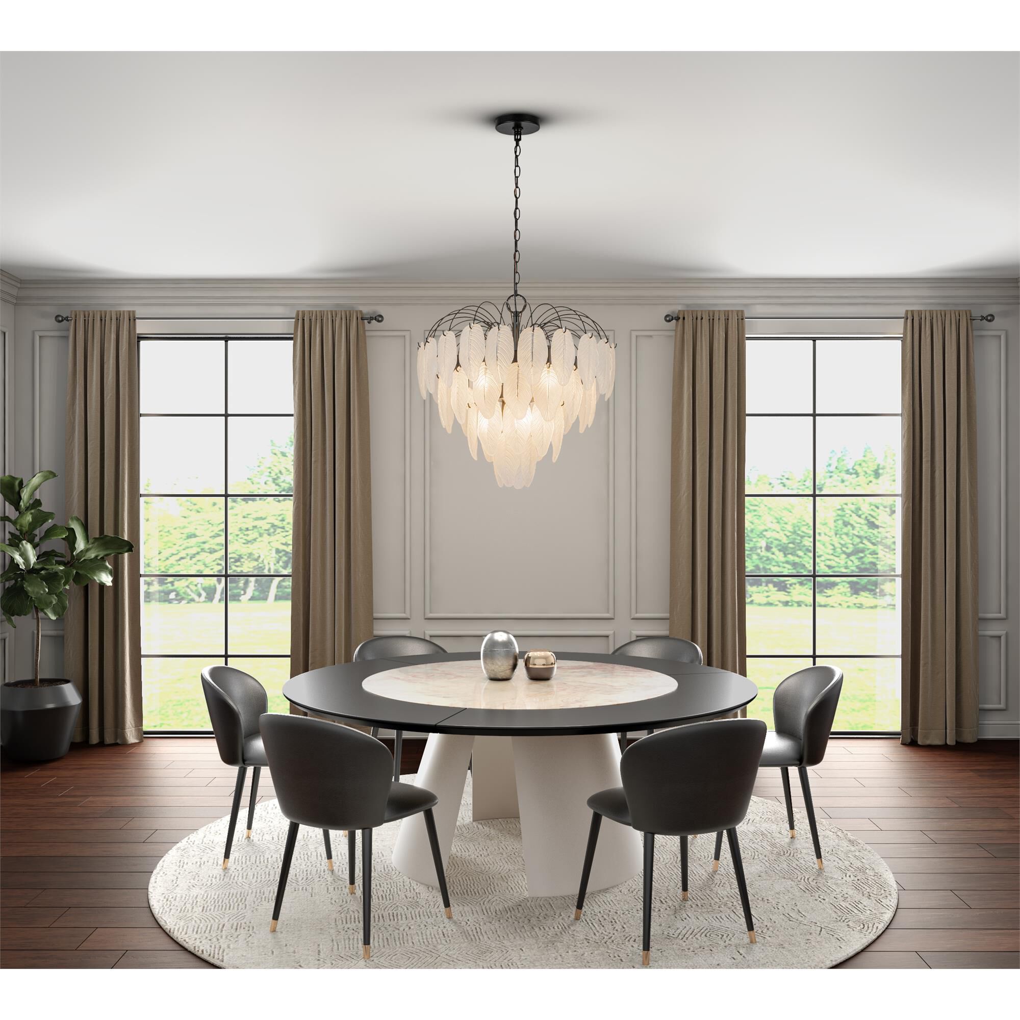 Alessia 23 Inch Chandelier,