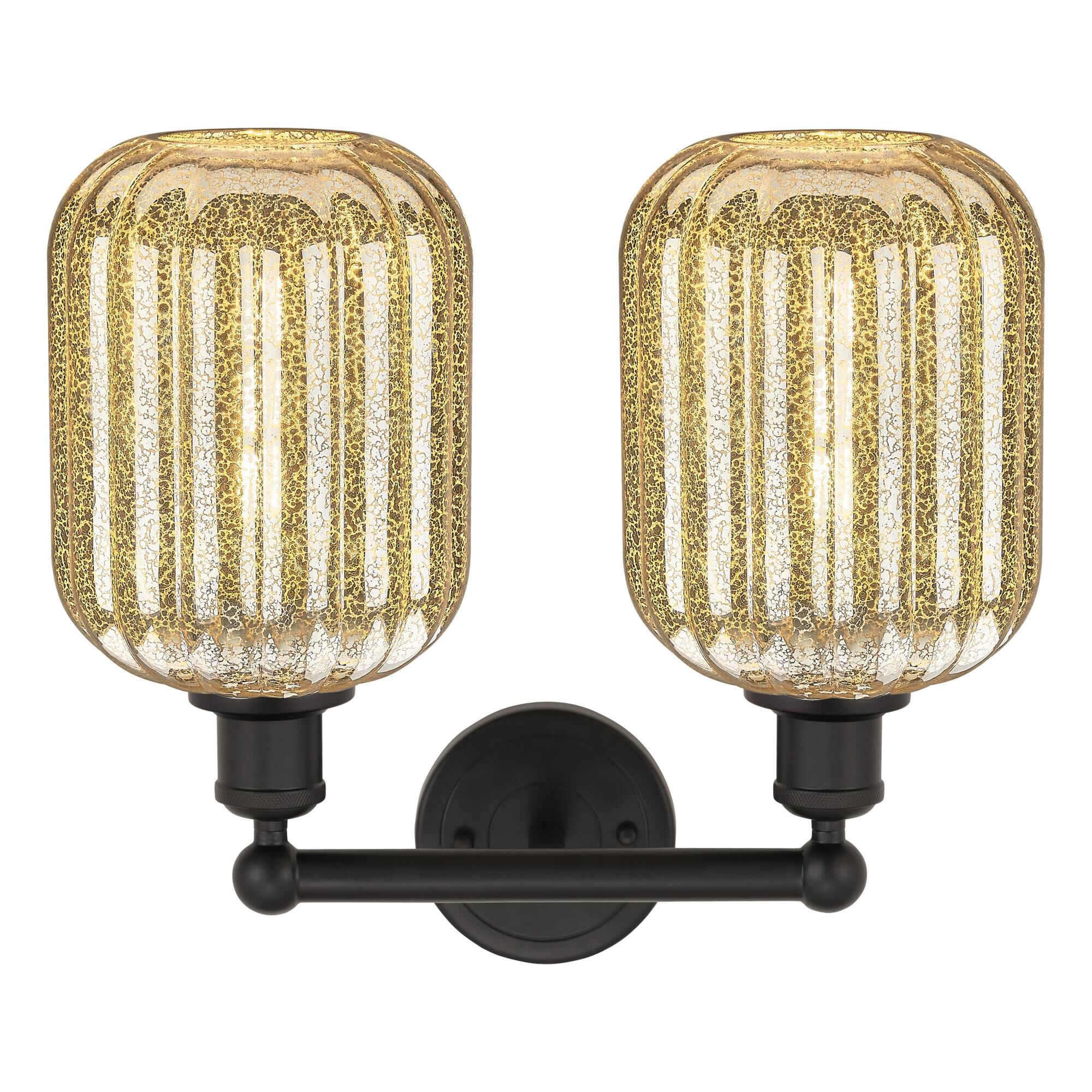 Shown in Oil Rubbed Bronze finish and Mercury glass