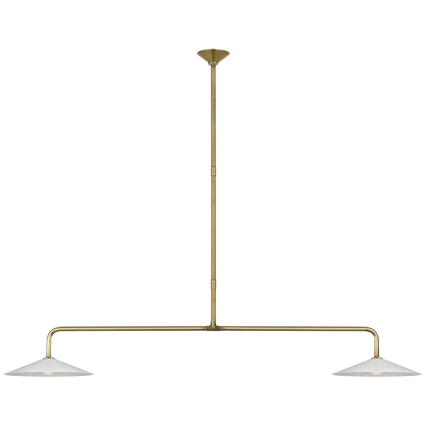 Amber Lewis Ponce 62 Inch Linear Suspension Light by Visual Comfort Signature