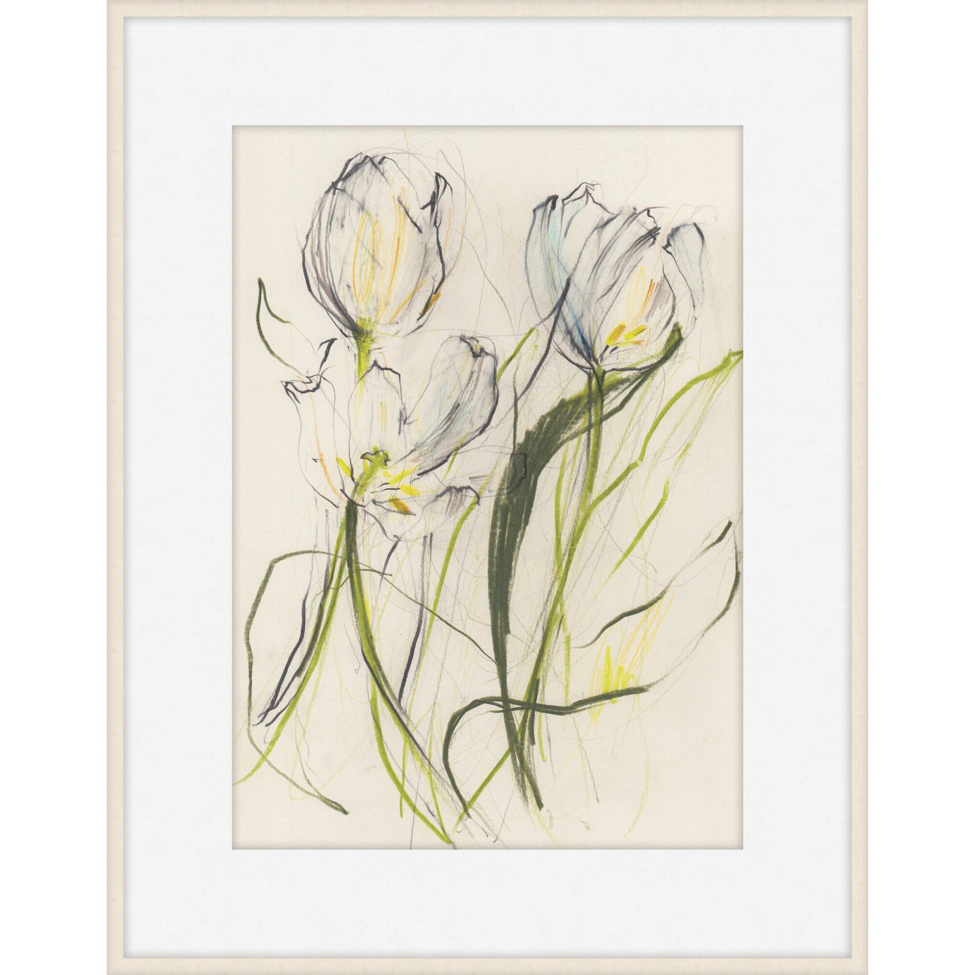 Claudia Lowry Tulips Print by LEVEL57