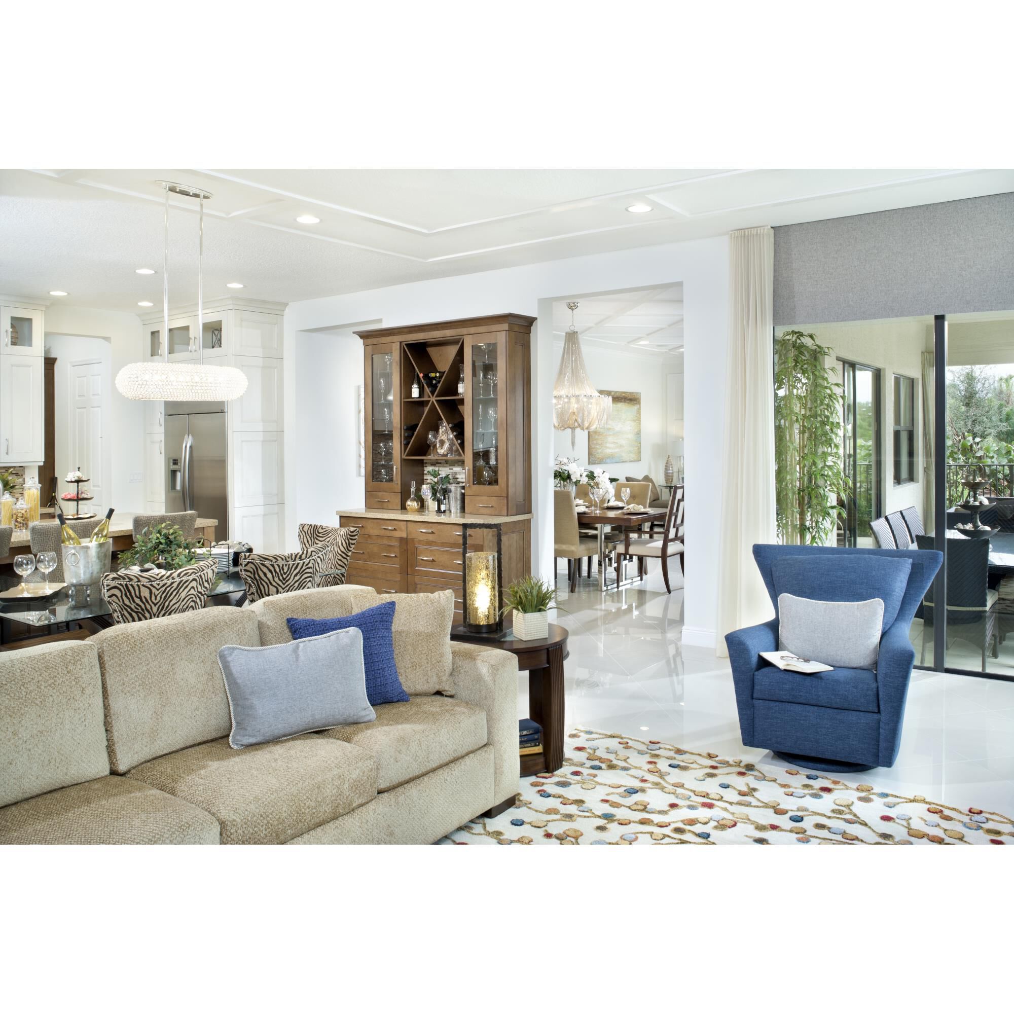 Shown in Polished Nickel finish and Metal shade