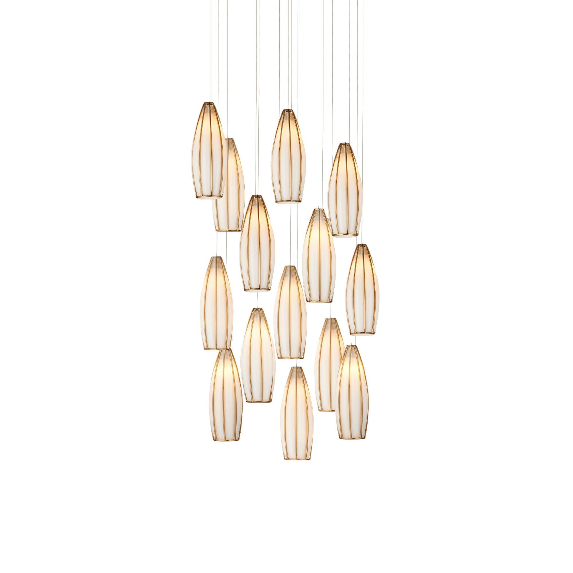 Parish Multi Light Pendant by Currey and Company