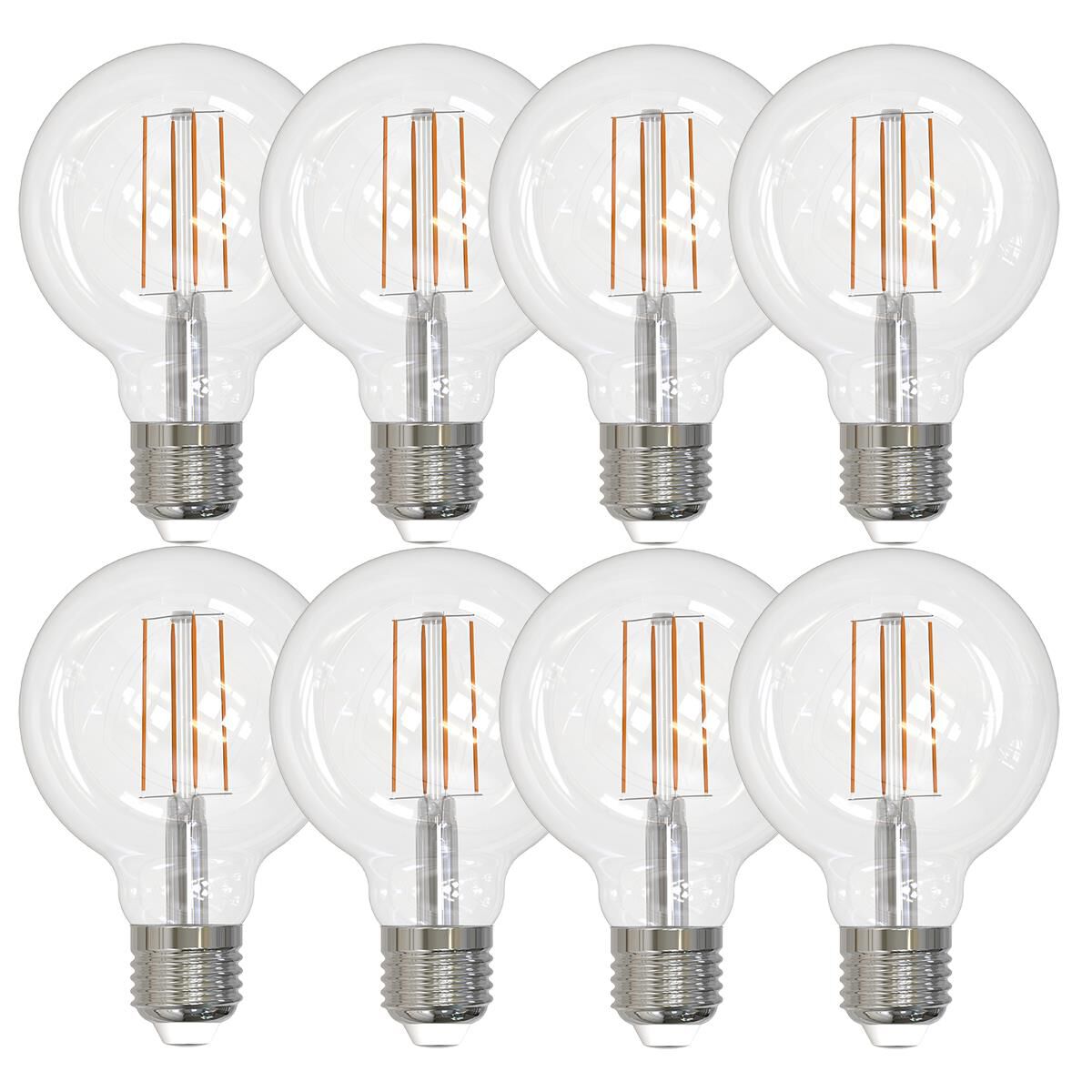 Dimmable 7 Watt 4000K G25 LED Light Bulb,