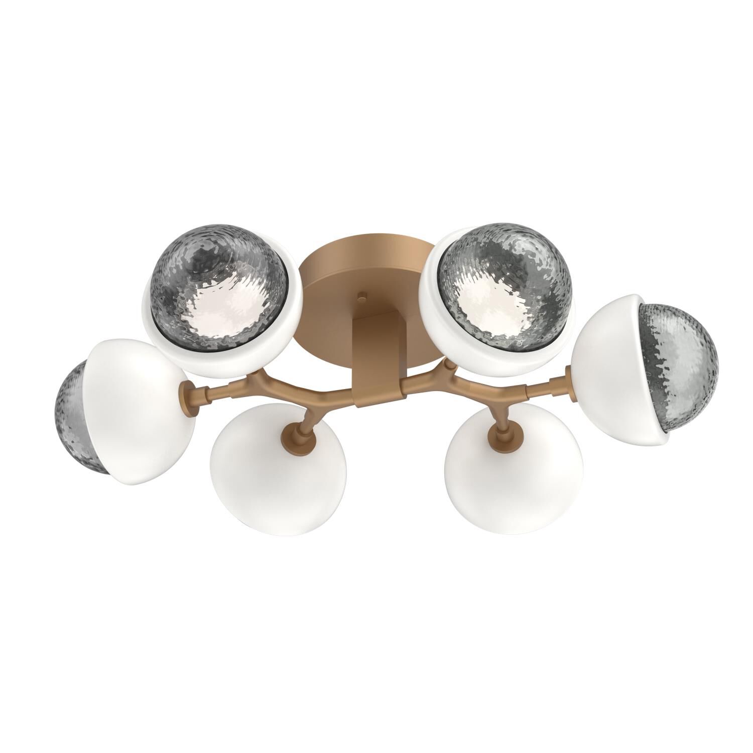 Levi Wilson Cabochon 27 Inch Flush Mount by Hammerton Studio