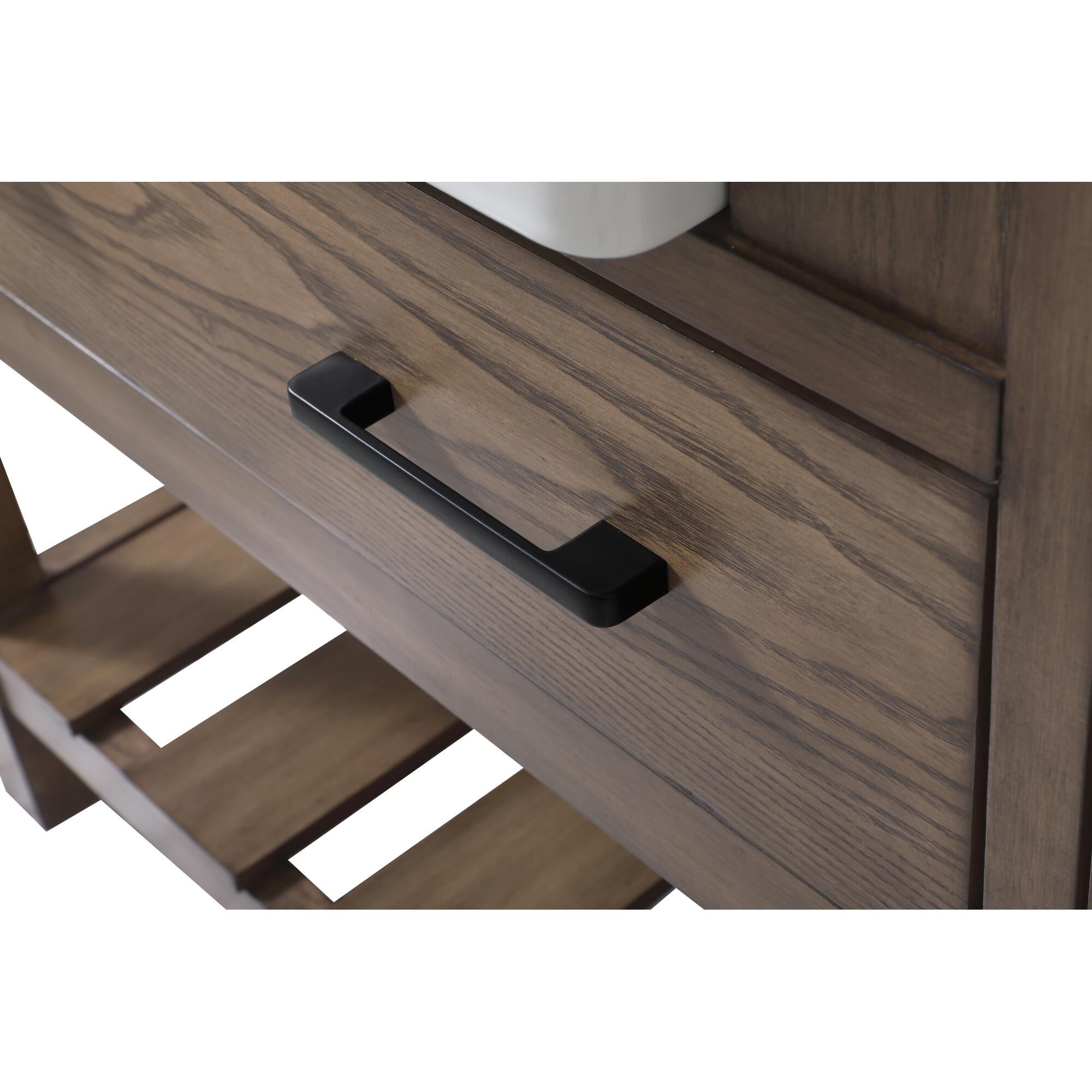 Shown in Driftwood finish