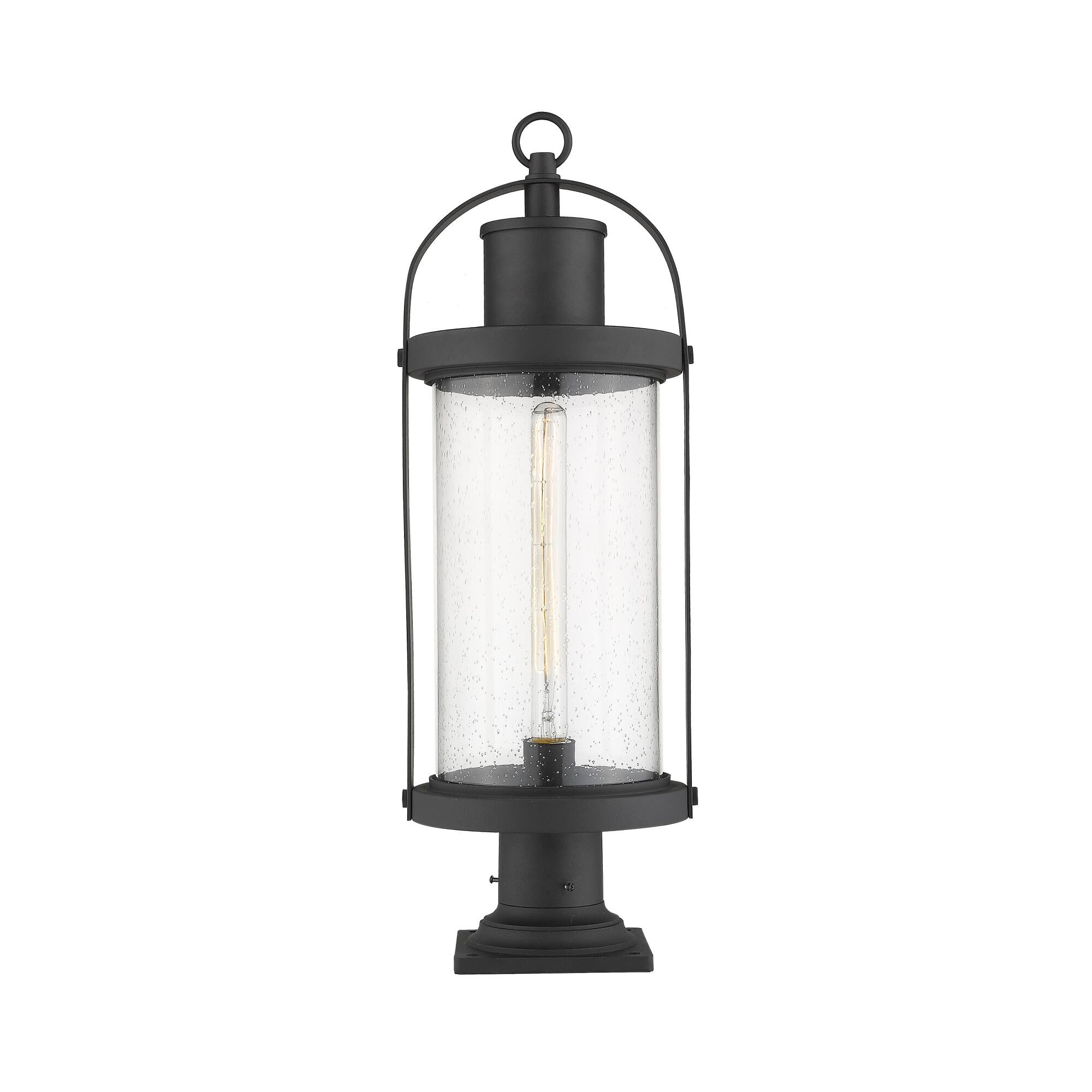Z-Lite Roundhouse 27 Inch Tall Outdoor Pier Lamp