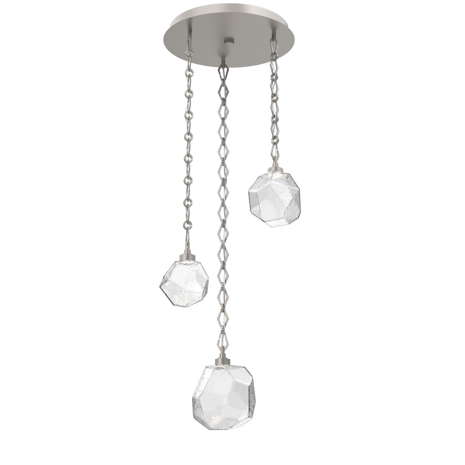 Levi Wilson Gem 21 Inch Multi Light Pendant by Hammerton Studio