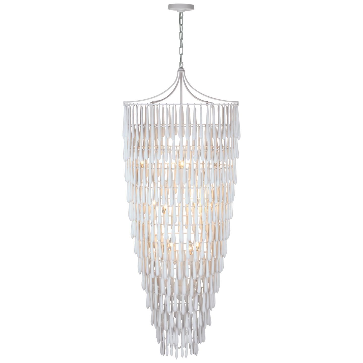 Julie Neill Vacarro 25 Inch 12 Light Chandelier by Visual Comfort Signature Collection
