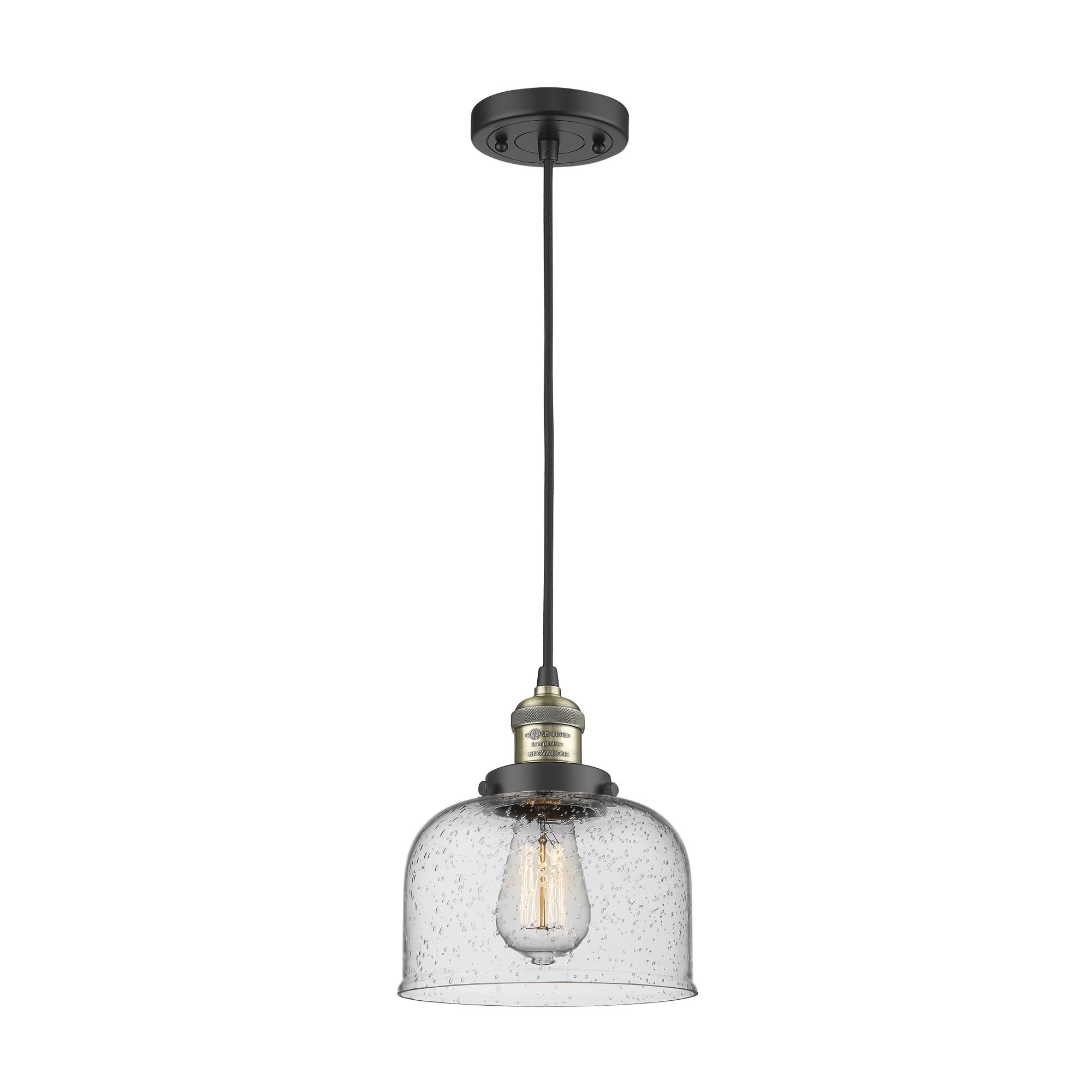 Bruno Marashlian Large Bell 8 Inch Mini Pendant by Innovations Lighting
