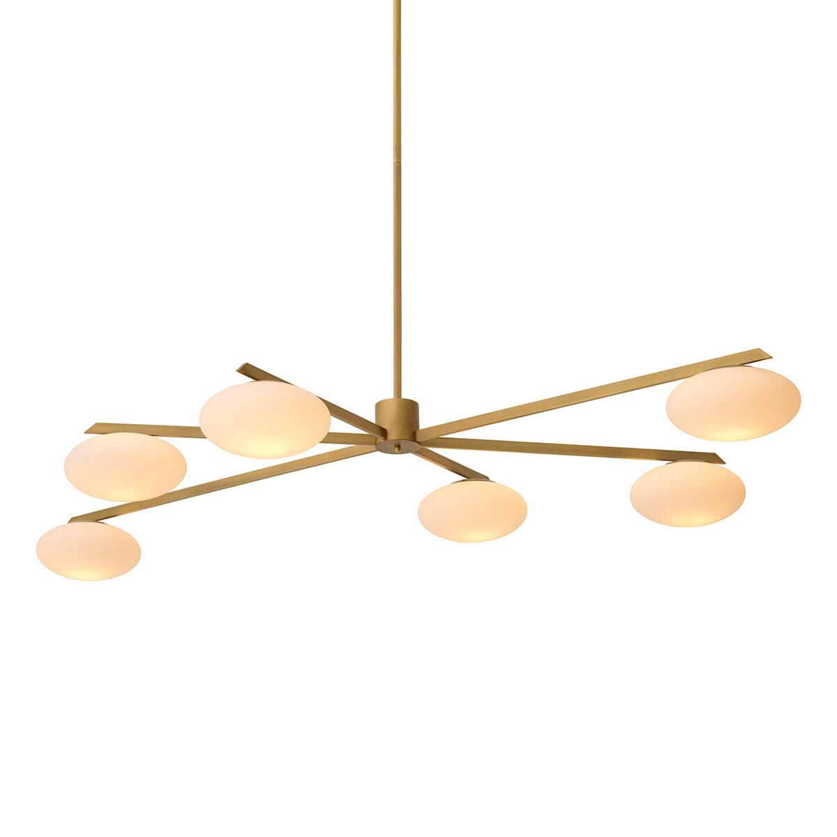 Evergreen 83 Inch Chandelier by Eichholtz