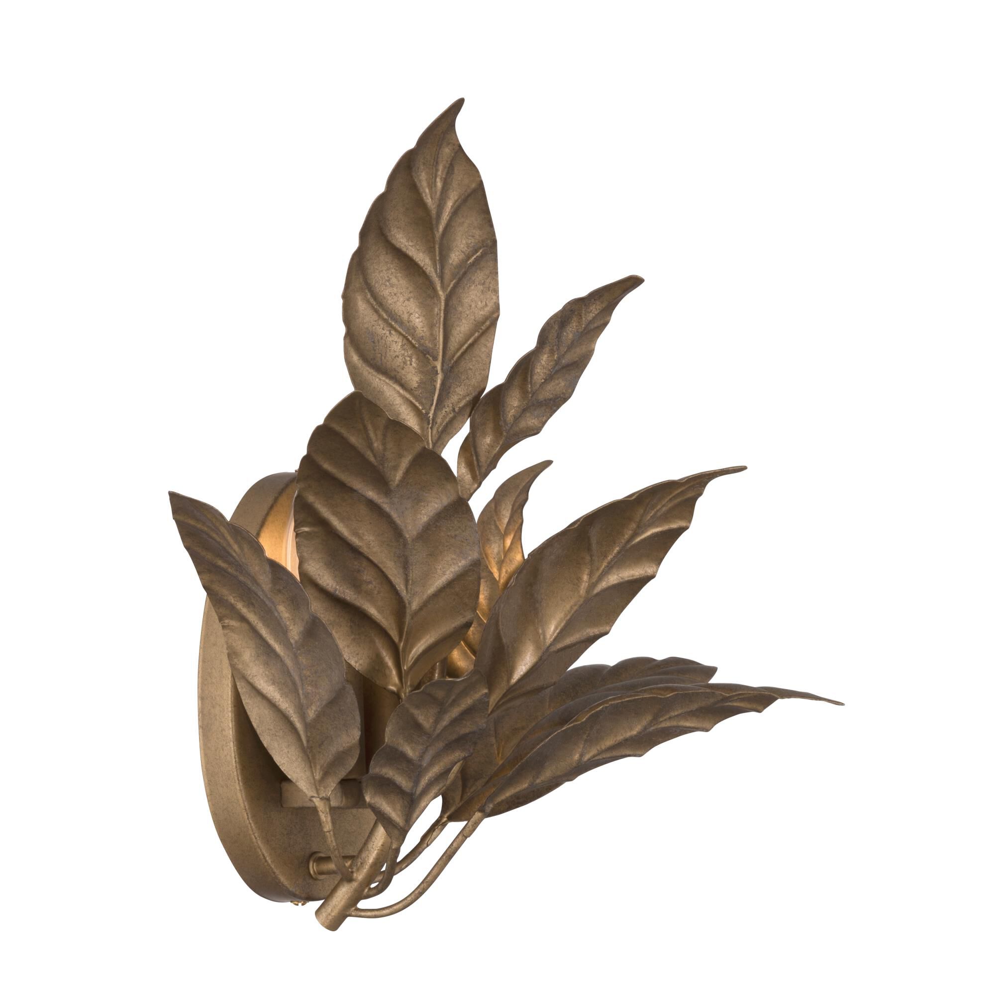 Shown in Weathered Gold finish