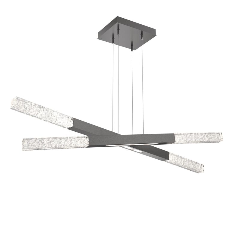 Axis 48 Inch 12 Light Linear Chandelier by Hammerton Studio