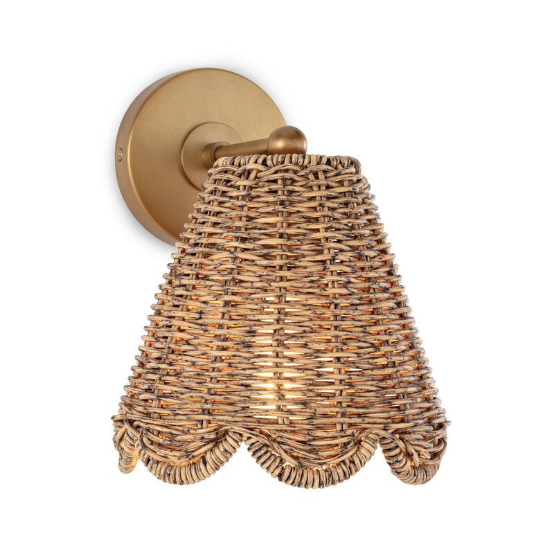 Kismet 11 Inch Tall Wall Sconce by Regina Andrew