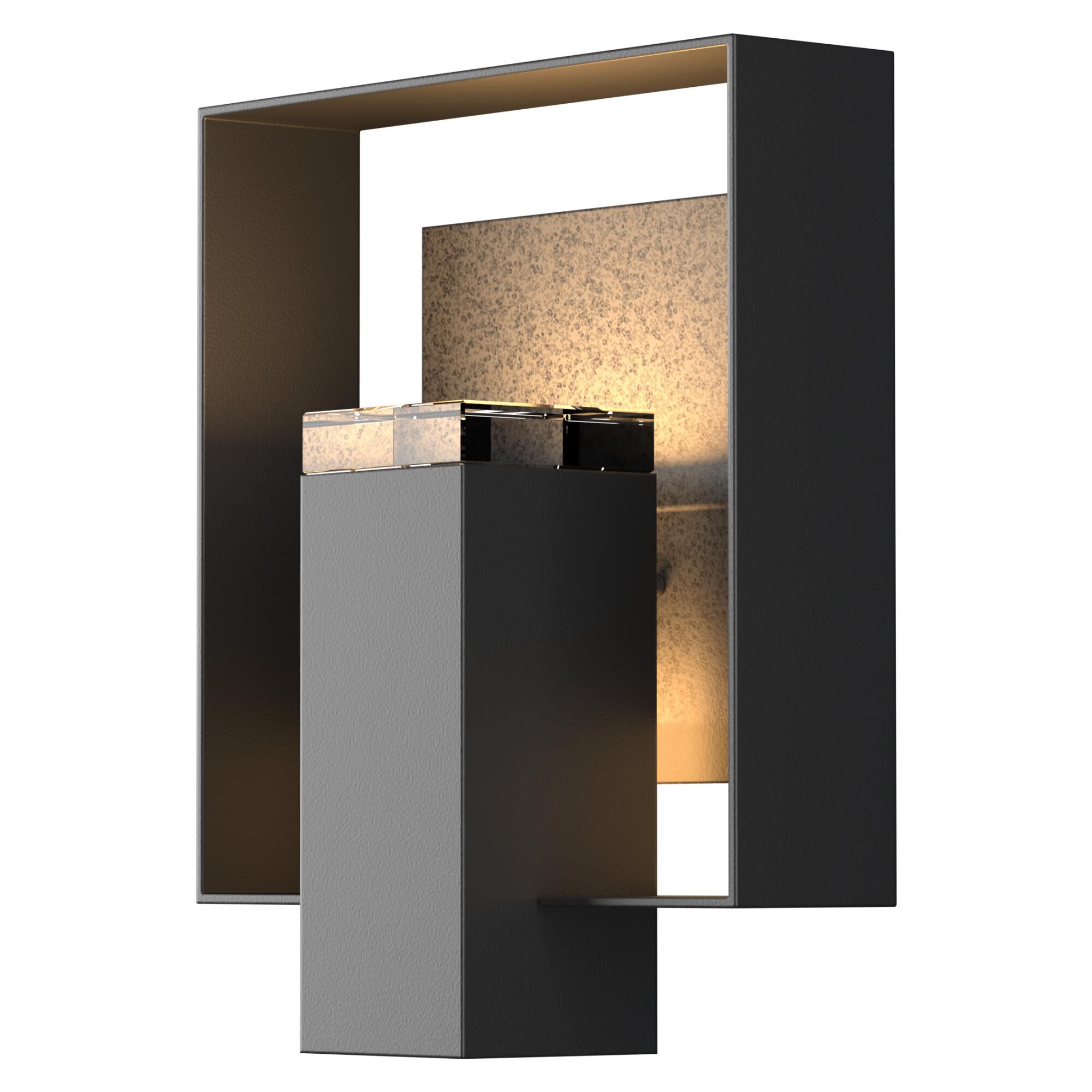 Hubbardton Forge Shadow Box 11 Inch Tall Outdoor Wall Light