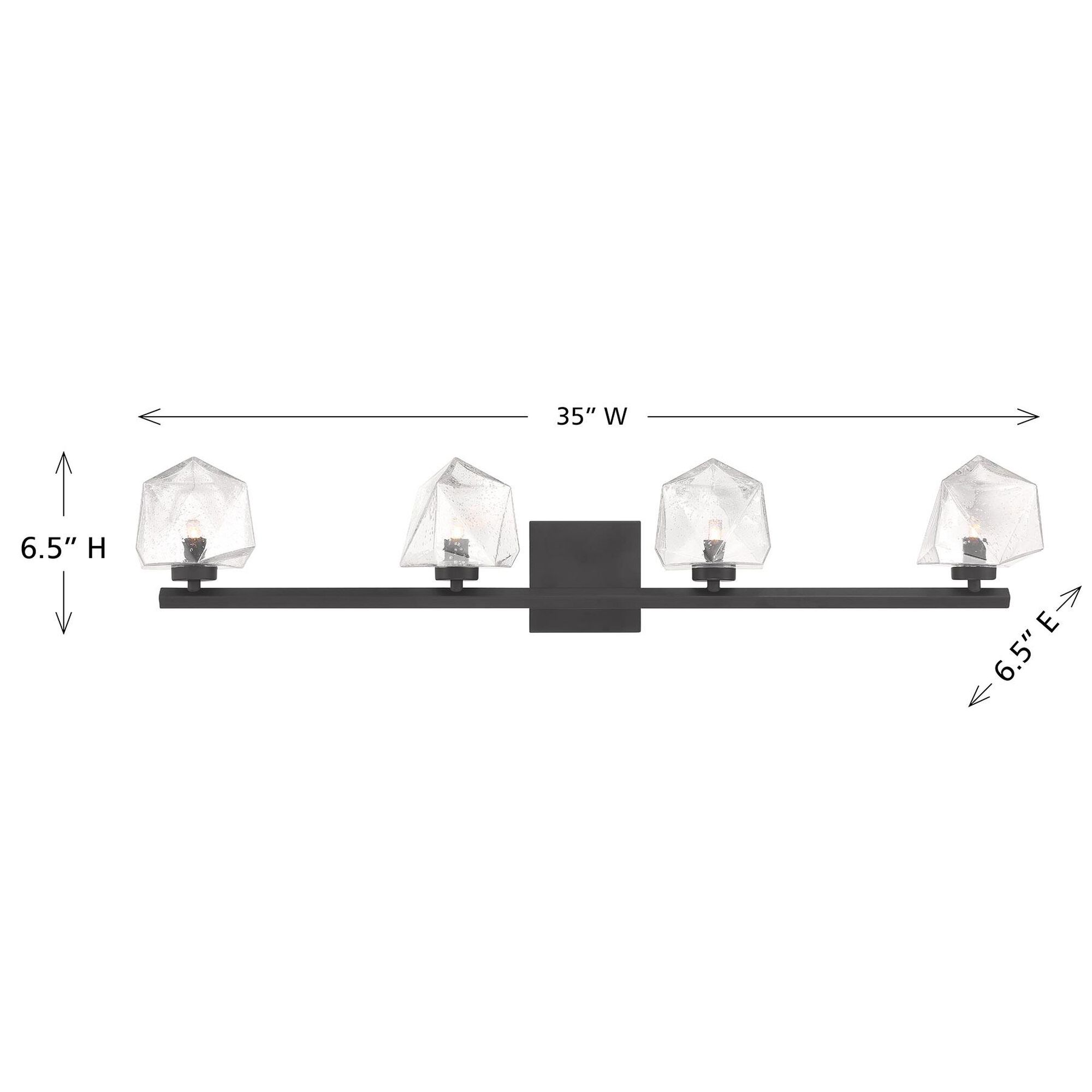 Castello 35 Inch 4 Light Bath Vanity Light,