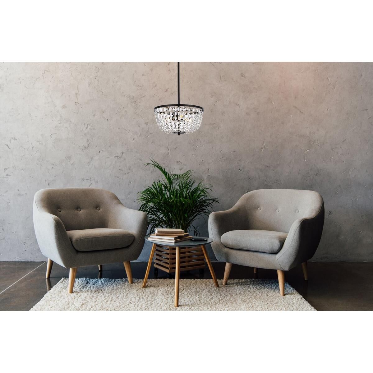 Gianna 13 Inch Large Pendant by Elegant Lighting