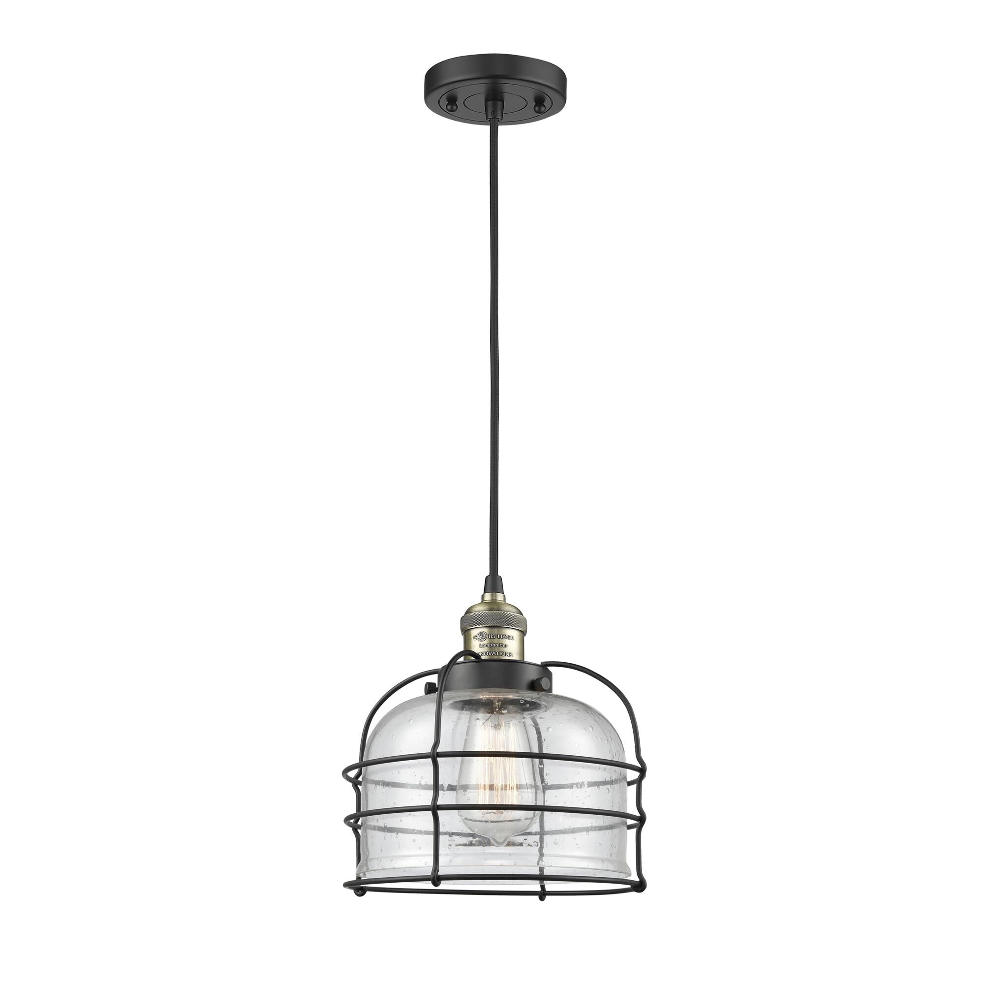 Innovations Lighting Bruno Marashlian Large Bell Cage 9 Inch Mini Pendant