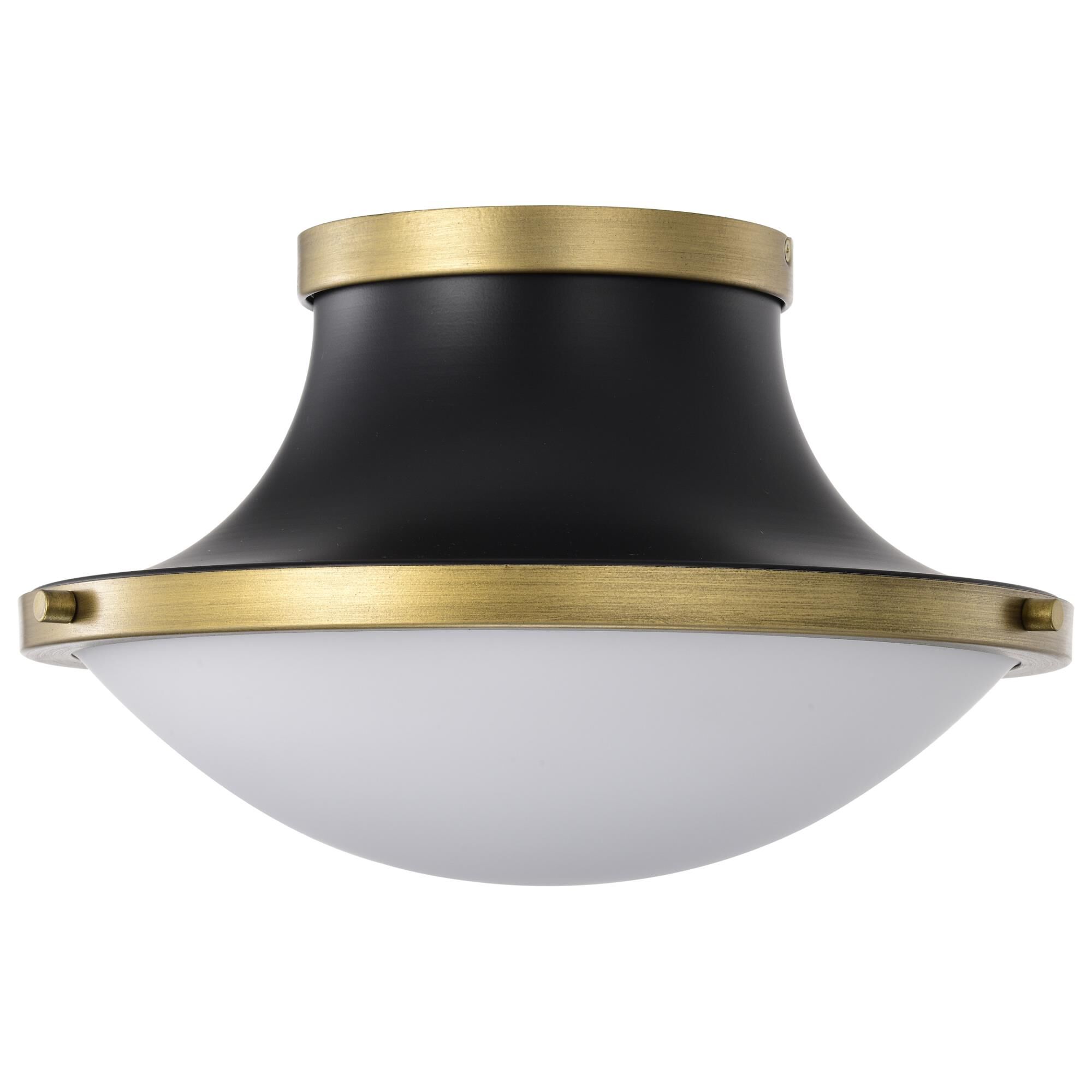 Lafayette 1 Light Semi Flush Light by Nuvo Lighting