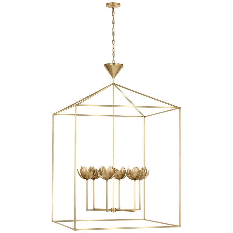 Julie Neill Alberto 38 Inch Outdoor Hanging Lantern by Visual Comfort Signature Collection