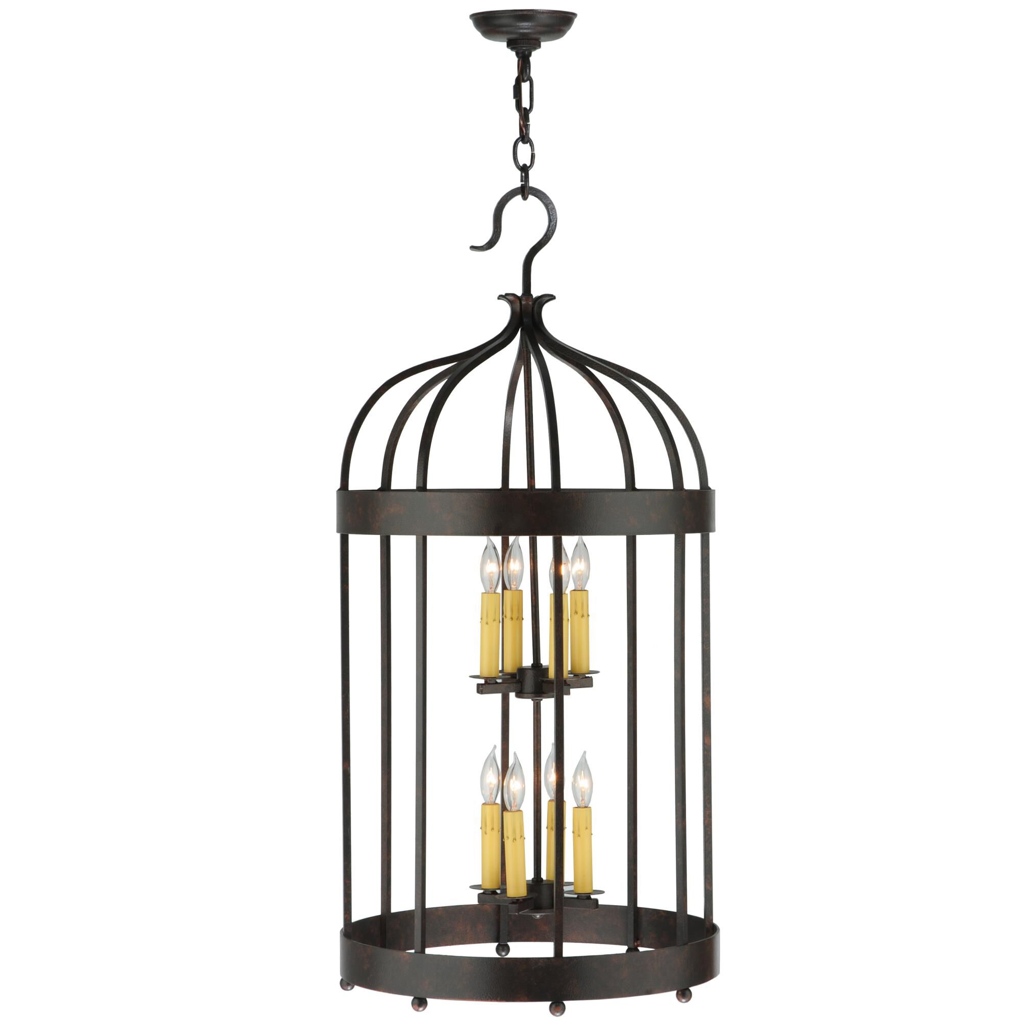 Muse 18 Inch Cage Pendant by Meyda Lighting